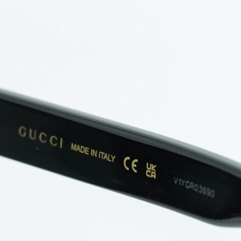 Gucci Gucci GG1133S 001 Women Sunglasses Black Cat Eye Frame Size ONE SIZE - 4 Thumbnail