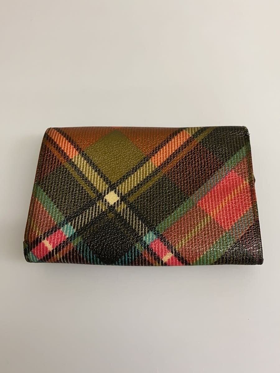 Vivienne Westwood Plaid Orb Wallet Size ONE SIZE - 2 Thumbnail