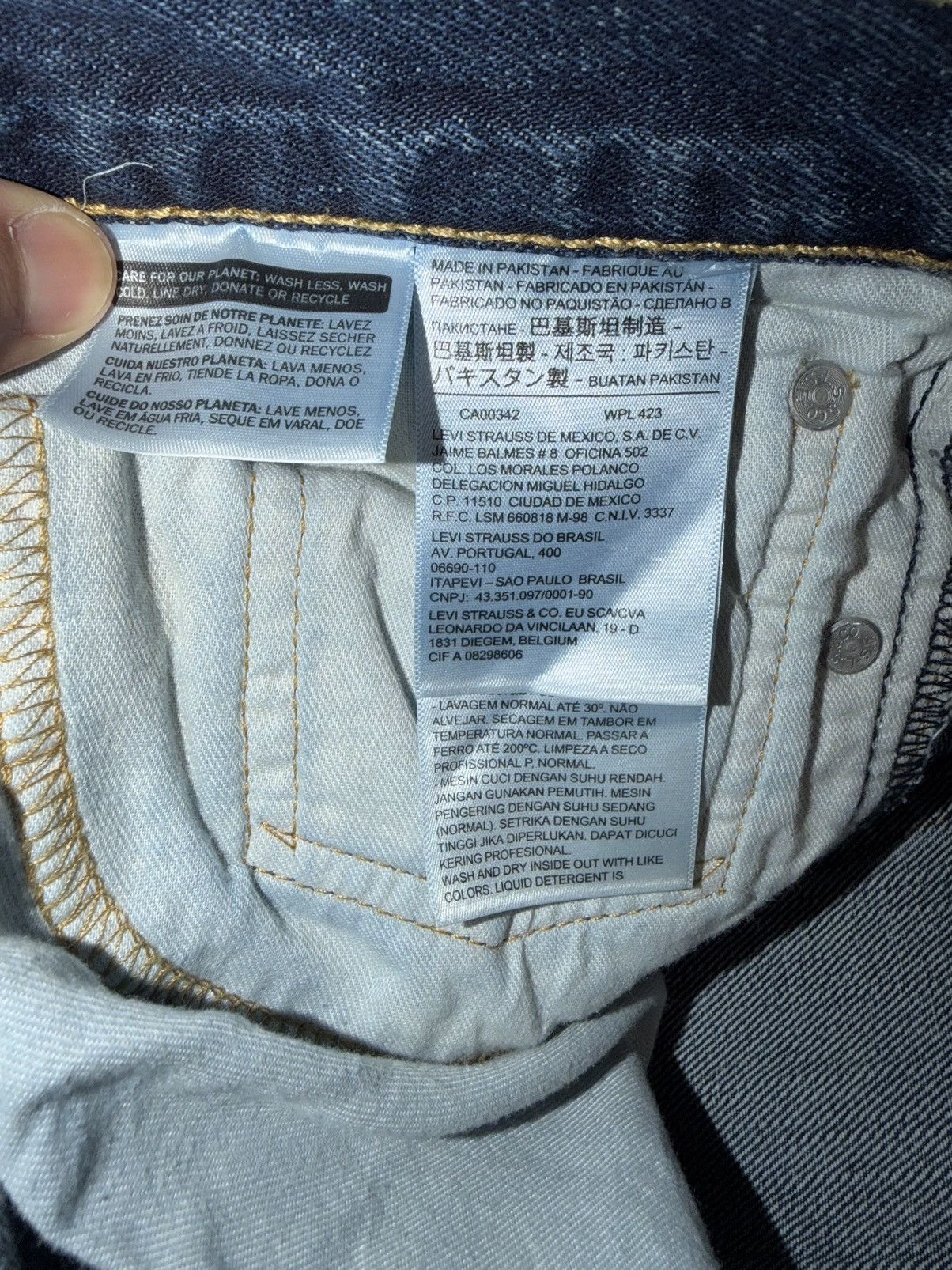 Levi's 510 Skinny Fit Jeans Size US 34 / EU 50 - 11 Thumbnail