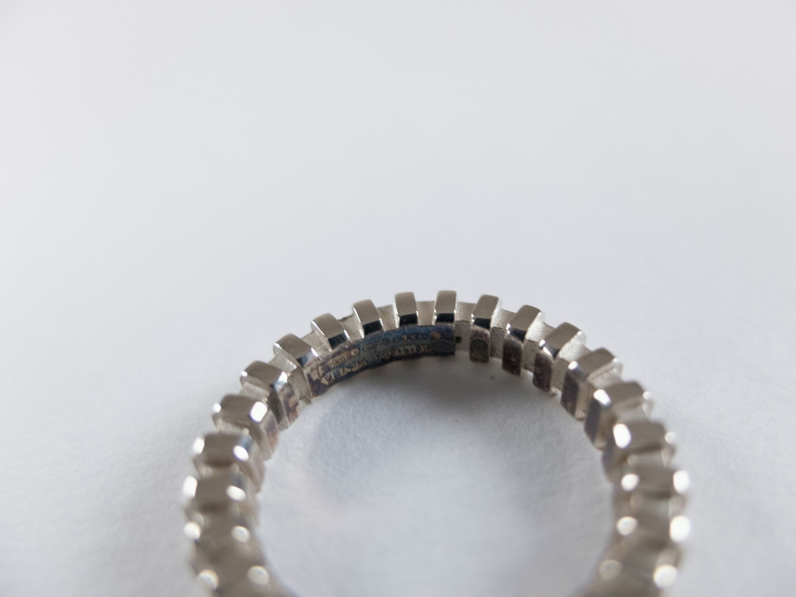 Bottega Veneta BOTTEGA VENETA Brick Sterling silver ring 7 15 authentic q Size ONE SIZE - 5 Thumbnail