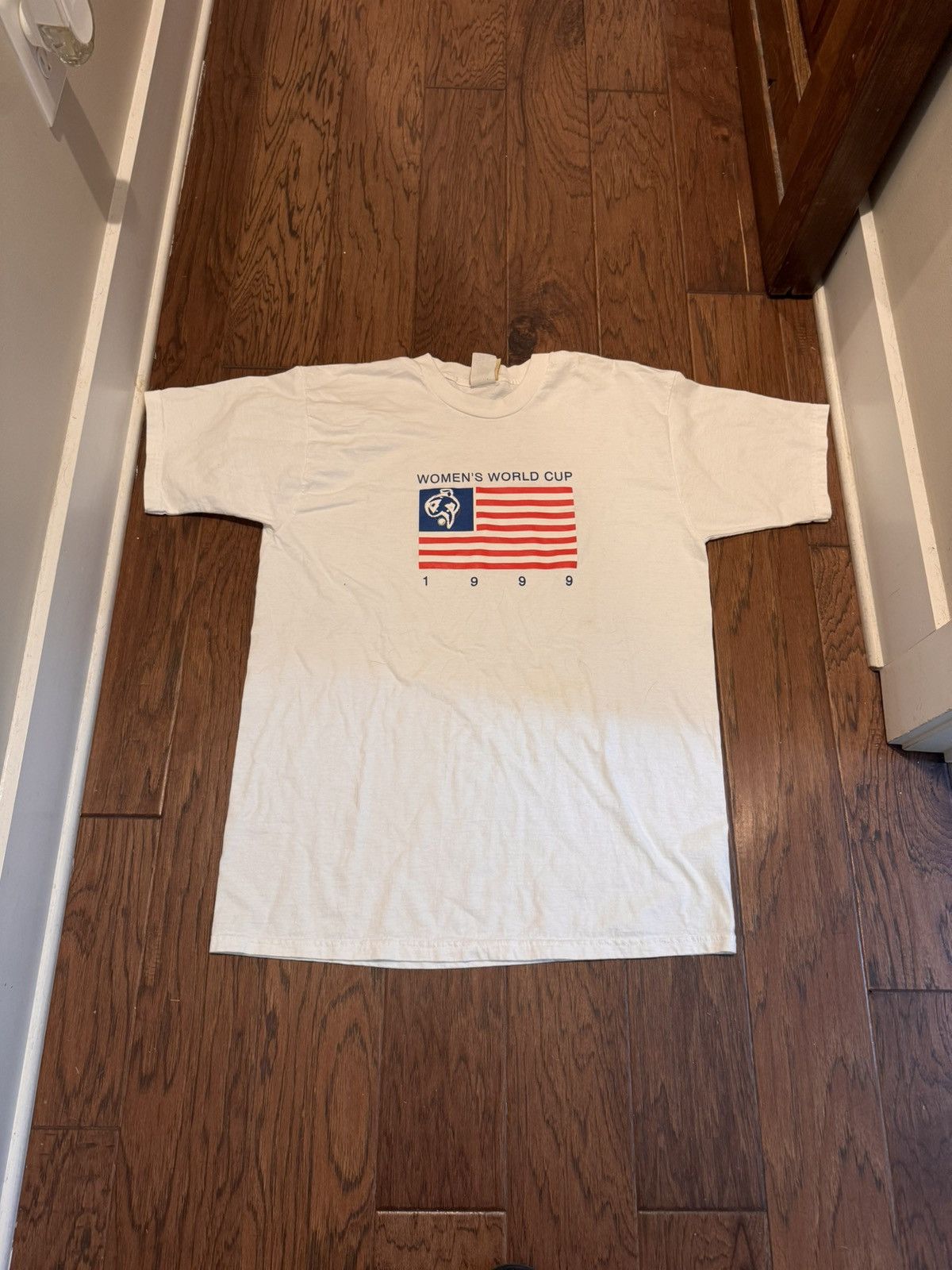 USA Olympics × Vintage 1999 Women’s World Cup Tee Size US XL / EU 56 / 4 - 1 Thumbnail