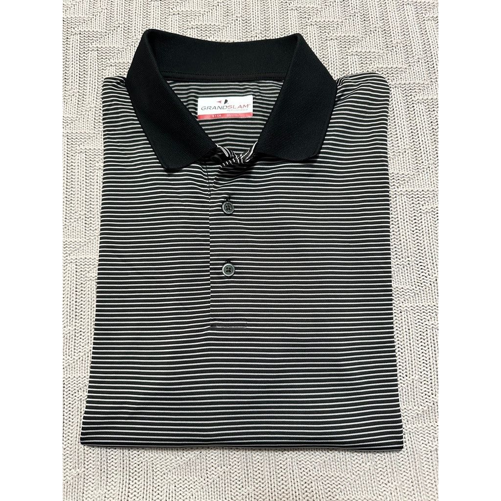 Grand Slam Grand Slam Golf black striped golf polo size S Size US S / EU 44-46 / 1 - 1 Thumbnail