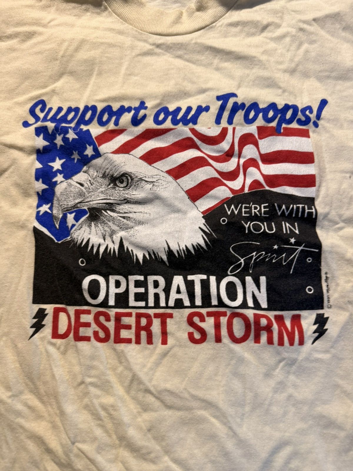 Vintage Vintage 1990 Operation Desert Storm Shirt Size US M / EU 48-50 / 2 - 2 Thumbnail