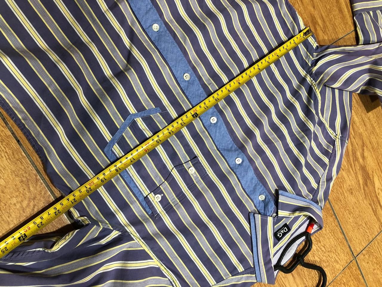 Dolce & Gabbana D&G Dolce & Gabbana Shirt Striped Made In Italy Button Up Size US L / EU 52-54 / 3 - 10 Thumbnail