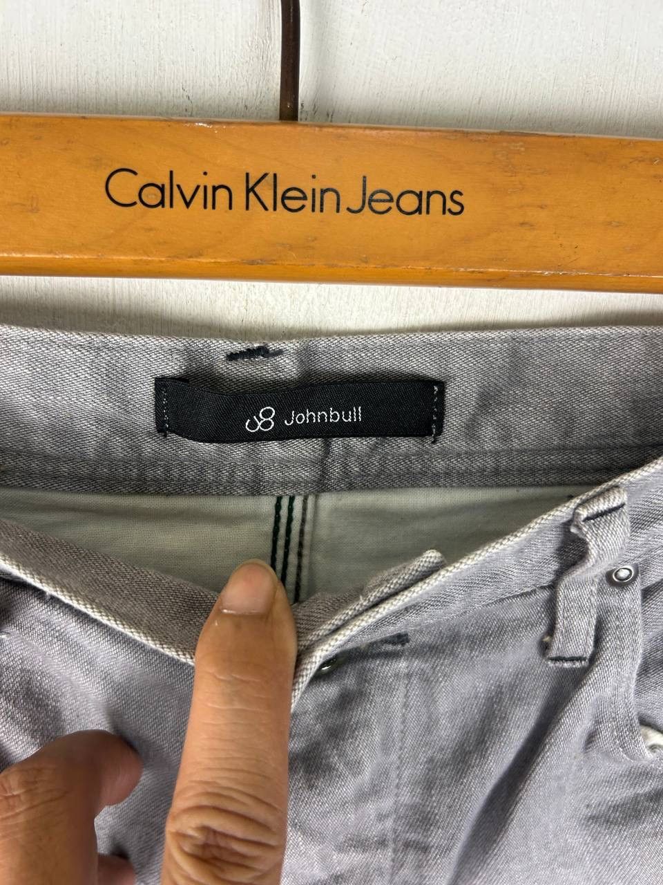 Japanese Brand × Johnbull John Bull 3 Quater Jeans / Gray jeans Capenter Style Size US 30 / EU 46 - 6 Thumbnail