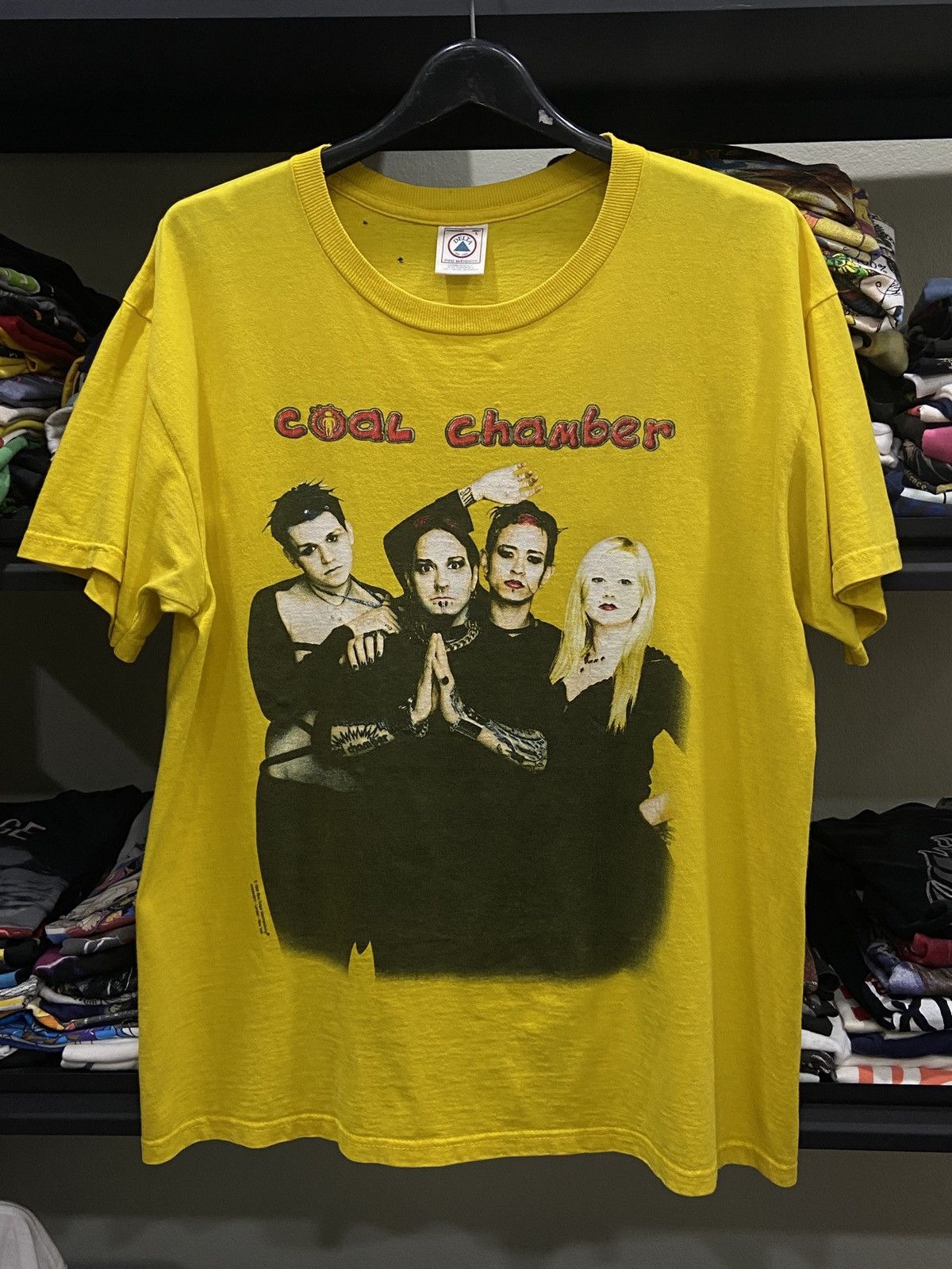 Band Tees × Vintage Vintage 1999s Coal Chamber Music Nu Metal Rock TOUR TShirt Size US L / EU 52-54 / 3 - 1 Thumbnail
