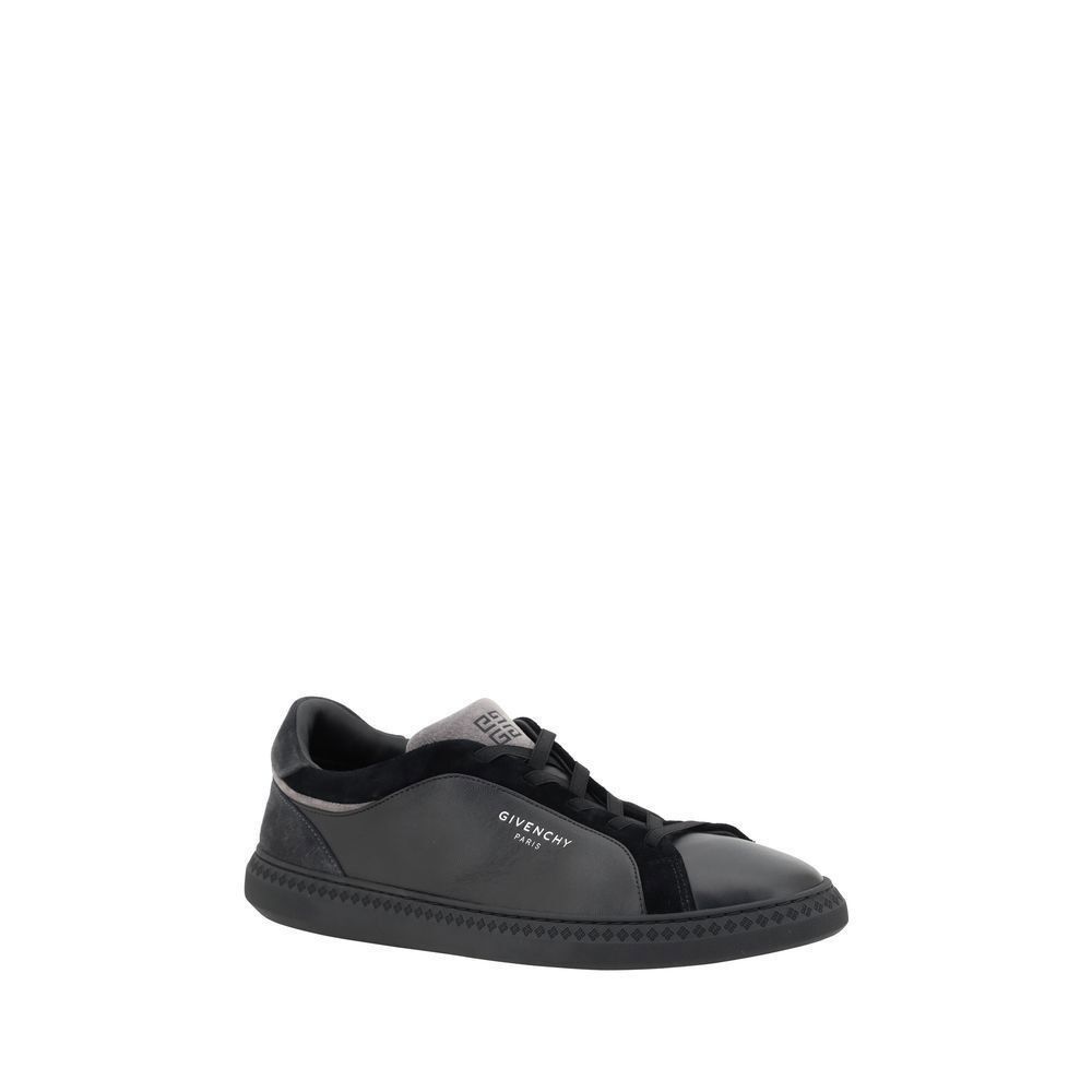 Givenchy Givenchy Black Leather G Set Sneakers Size US 11 / EU 44 - 2 Thumbnail