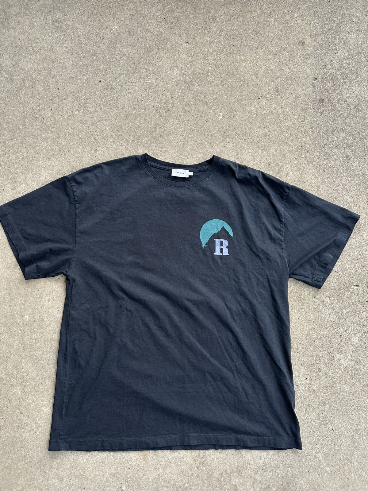 Rhude Mountain Logo T-Shirt Size XXL