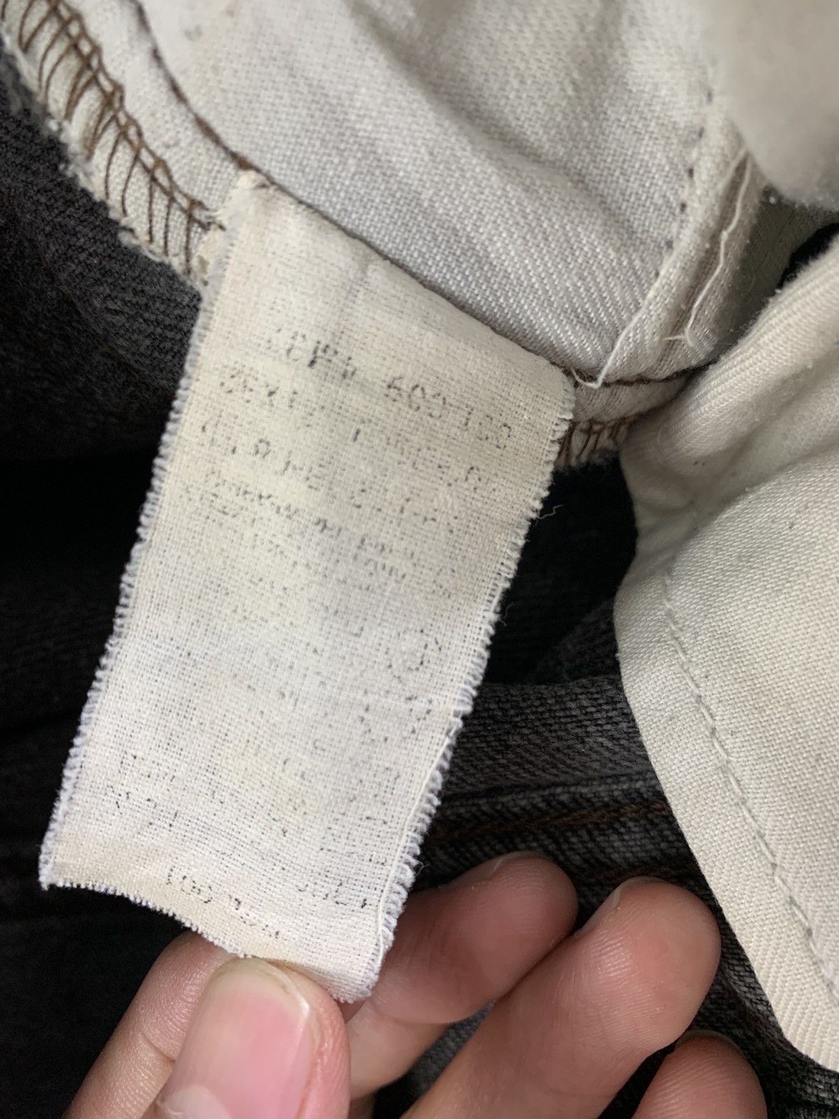 Levi's Vintage Clothing Vintage levi's 512 black jeans Size US 32 / EU 48 - 3 Thumbnail