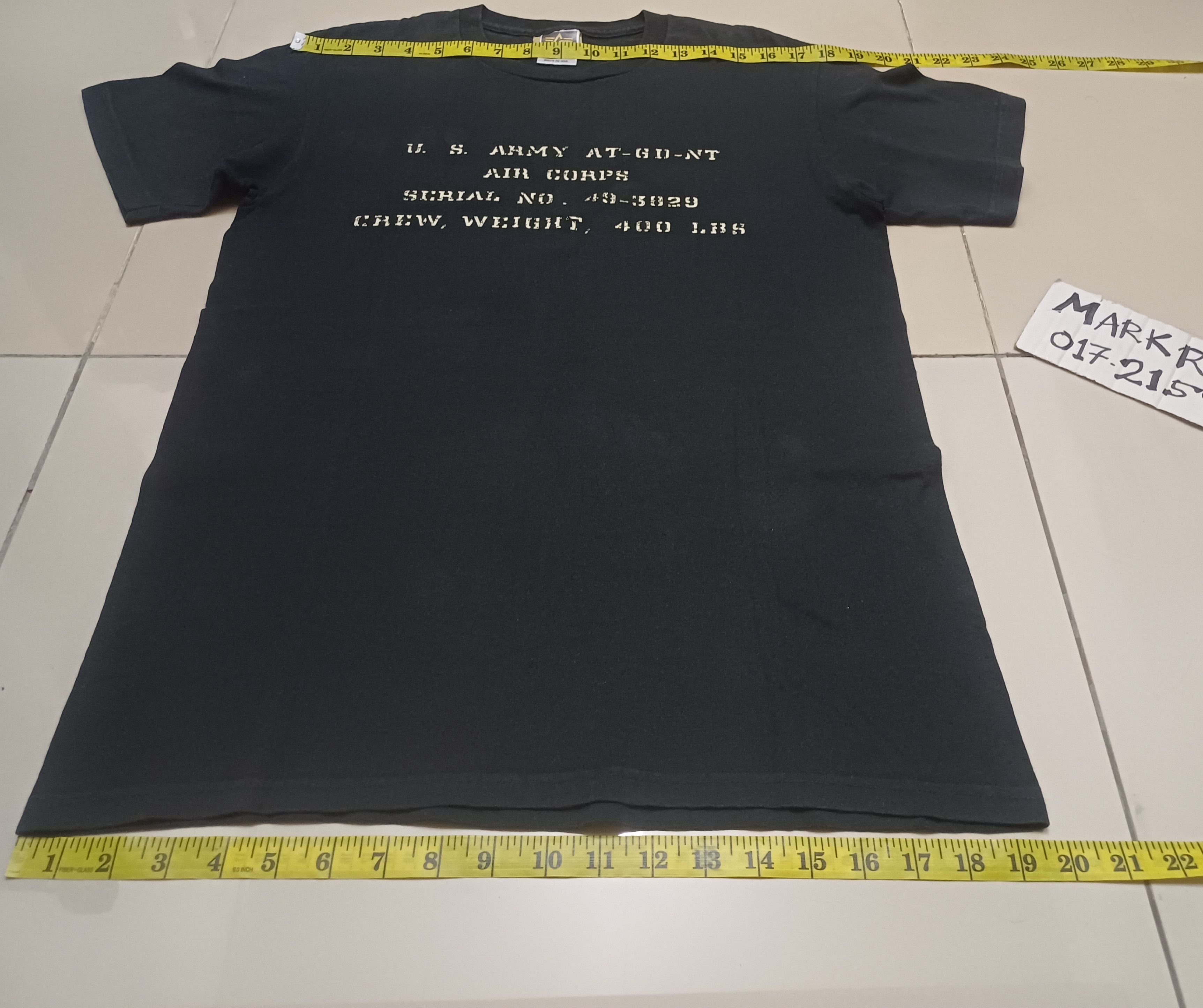 Alpha Industries Vintage ALPHA INDUSTRIES t-shirt Size US M / EU 48-50 / 2 - 8 Thumbnail