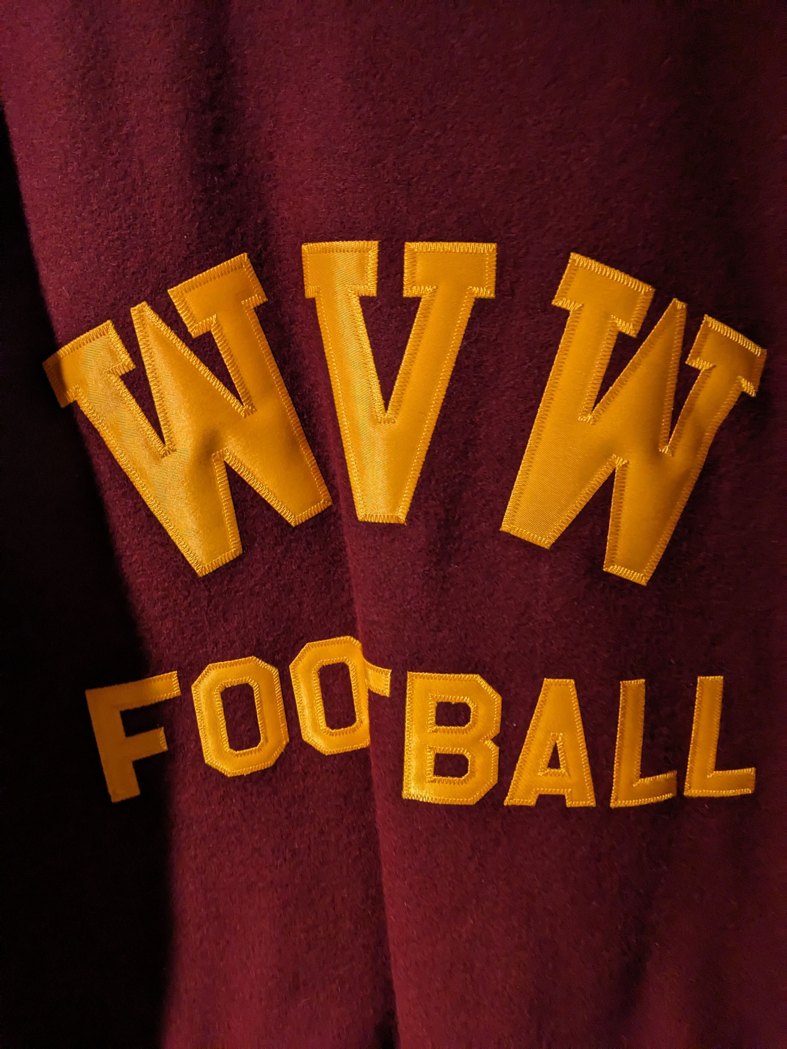 Vintage Vintage 90s Wyoming Valley West High School Varsity Jacket Size US XL / EU 56 / 4 - 7 Thumbnail