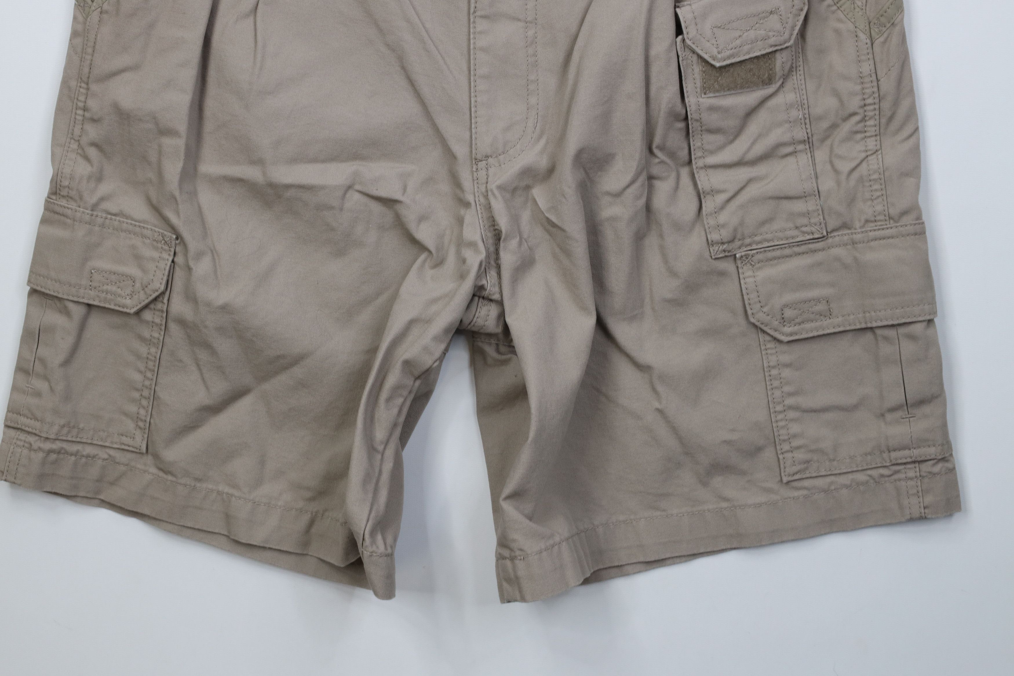 Vintage Vintage 5.11 Tactical Uniform Cargo Shorts Beige Cotton Size US 34 / EU 50 - 4 Thumbnail