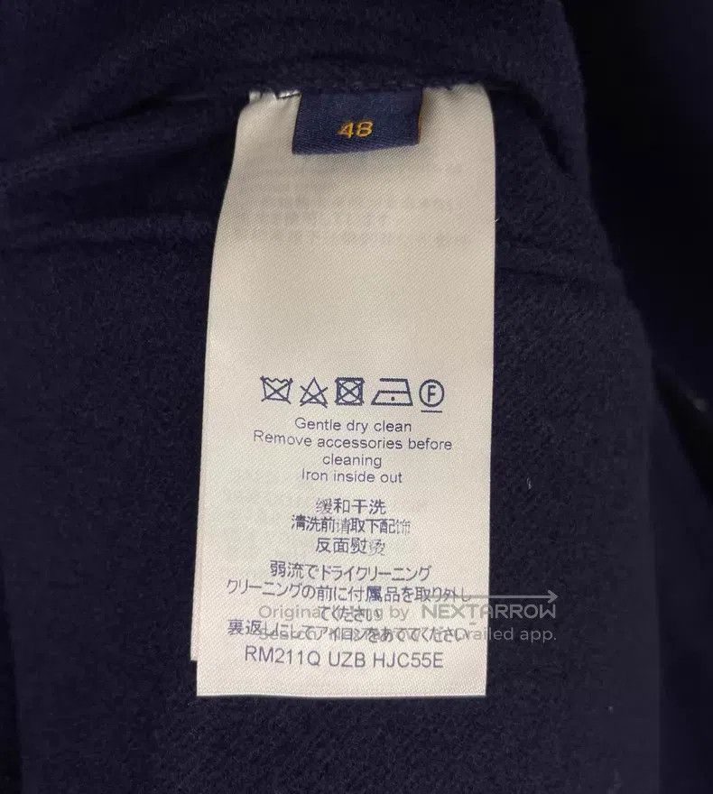Louis Vuitton Louis Vuitton Dark Blue Coat Size US M / EU 48-50 / 2 - 6 Thumbnail