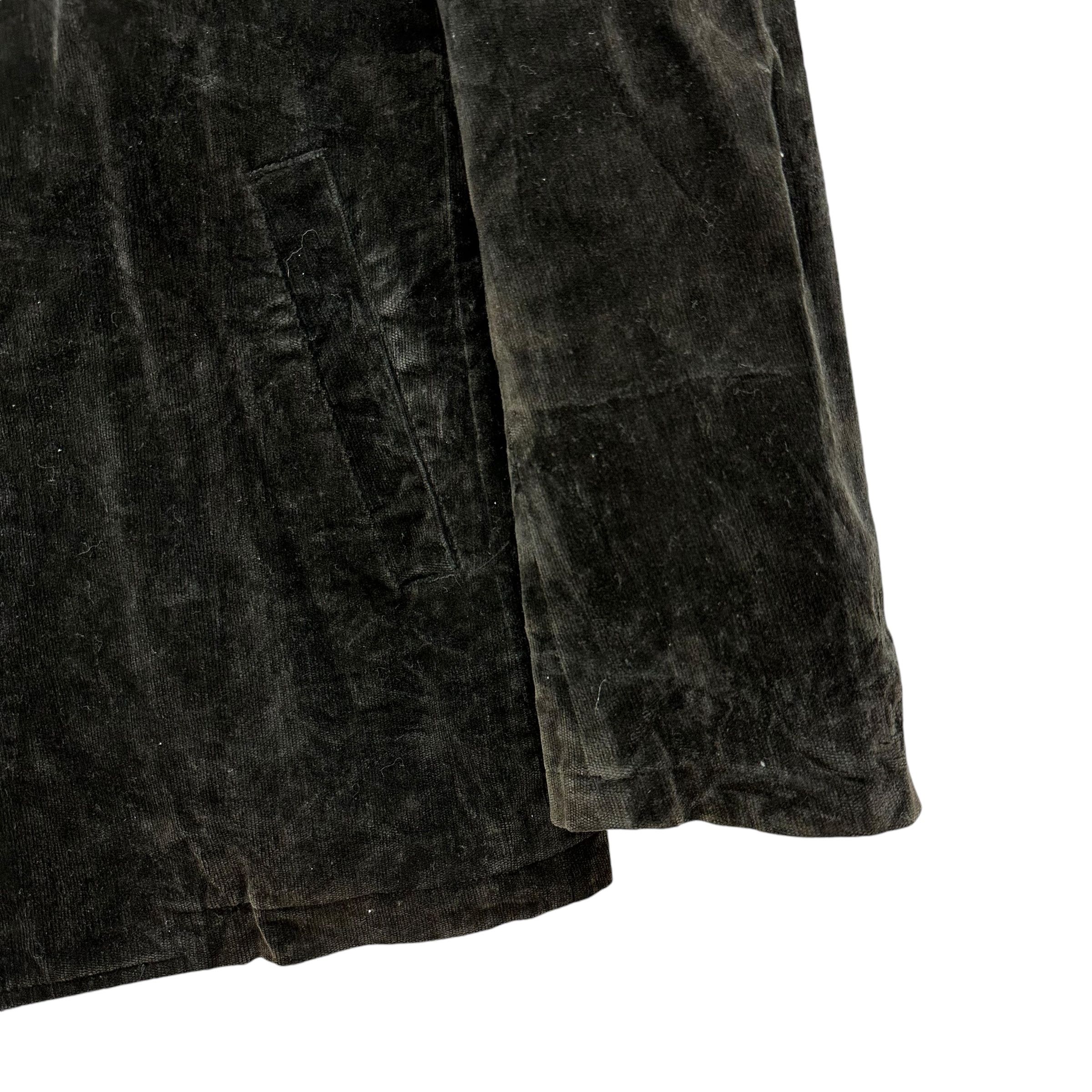 Tornado Mart TORNADO MART Black Velvet Jacket Avant Garde #A56-1292 Size US L / EU 52-54 / 3 - 5 Thumbnail