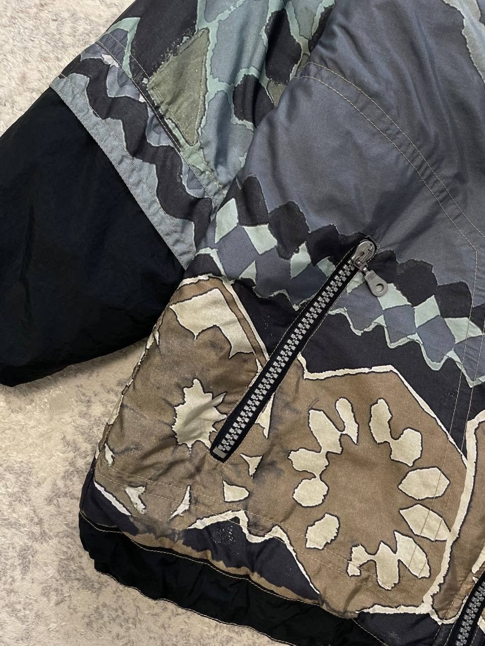 Other Vintage 90s Magic Venture Camo Ski Jacket Men Tribal Pattern Size US M / EU 48-50 / 2 - 6 Thumbnail