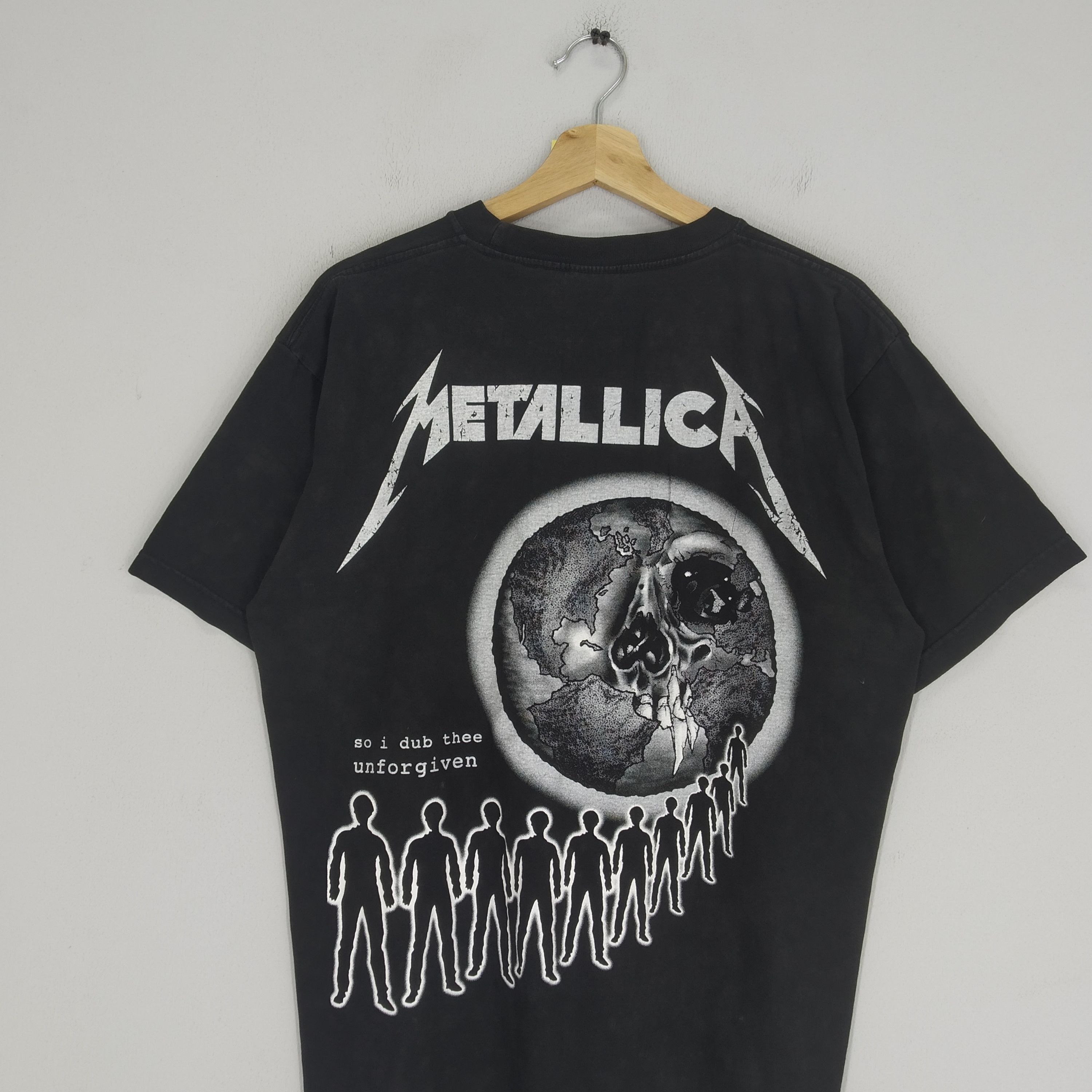 Band Tees Vintage Metallica American Heavy Metal Band Rock Promo Tee Size US L / EU 52-54 / 3 - 4 Thumbnail