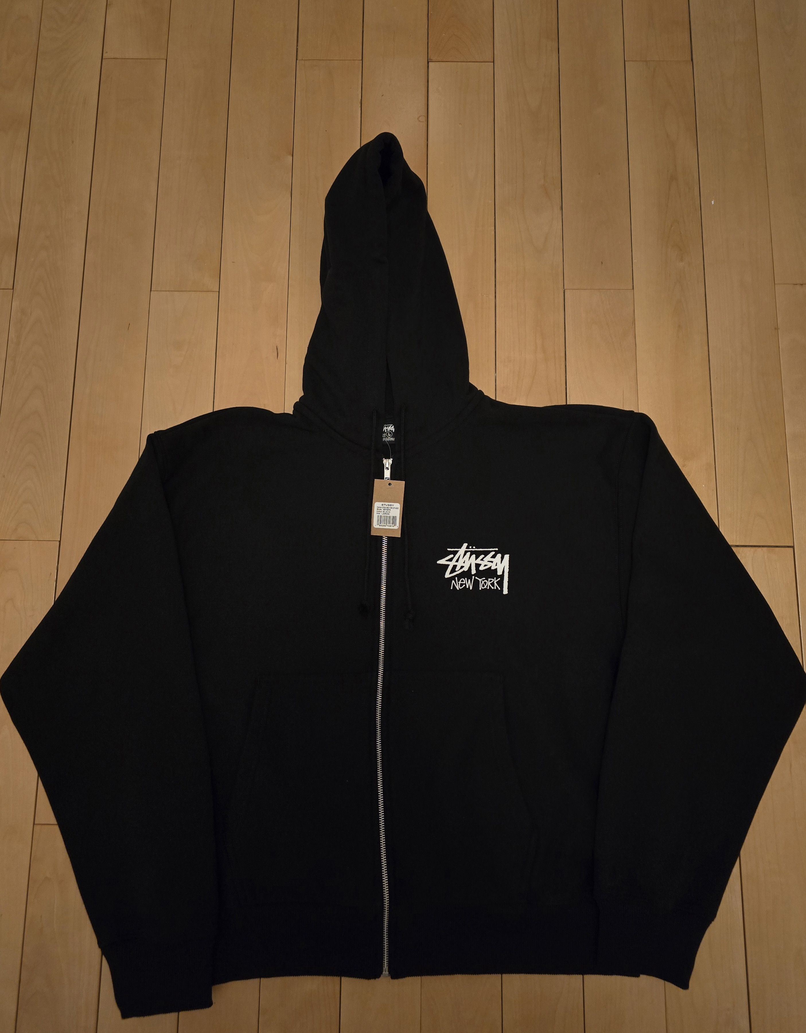 トップス STUSSY DOUBLE FACE LABEL ZIP HOODIE Stussy DOUBLE FACE LABEL ZIP HOODIE | Stussy - SLN Official