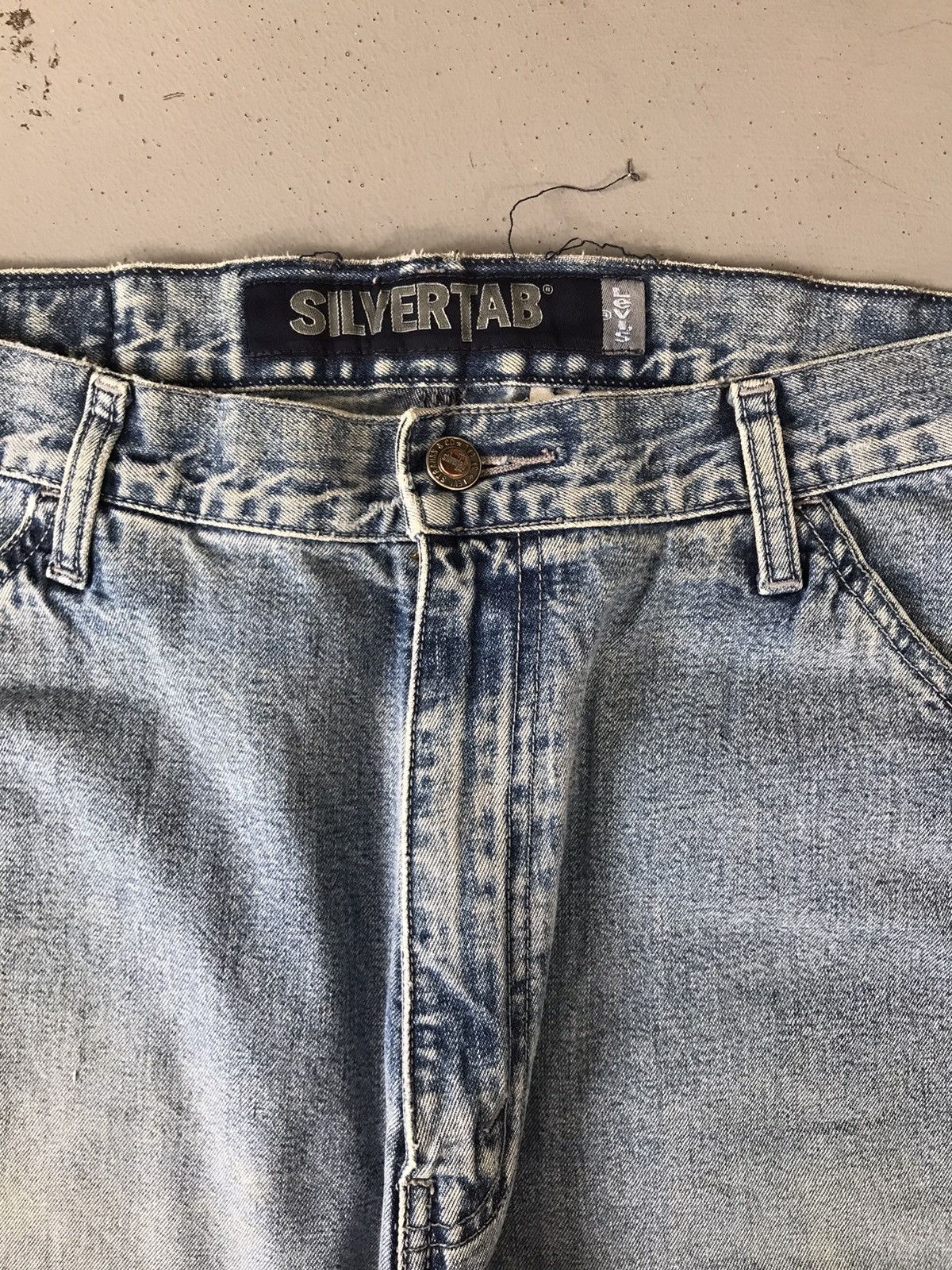 Levi's × Vintage Vintage Levi’s silver tab carpenter denim Size US 35 - 3 Thumbnail
