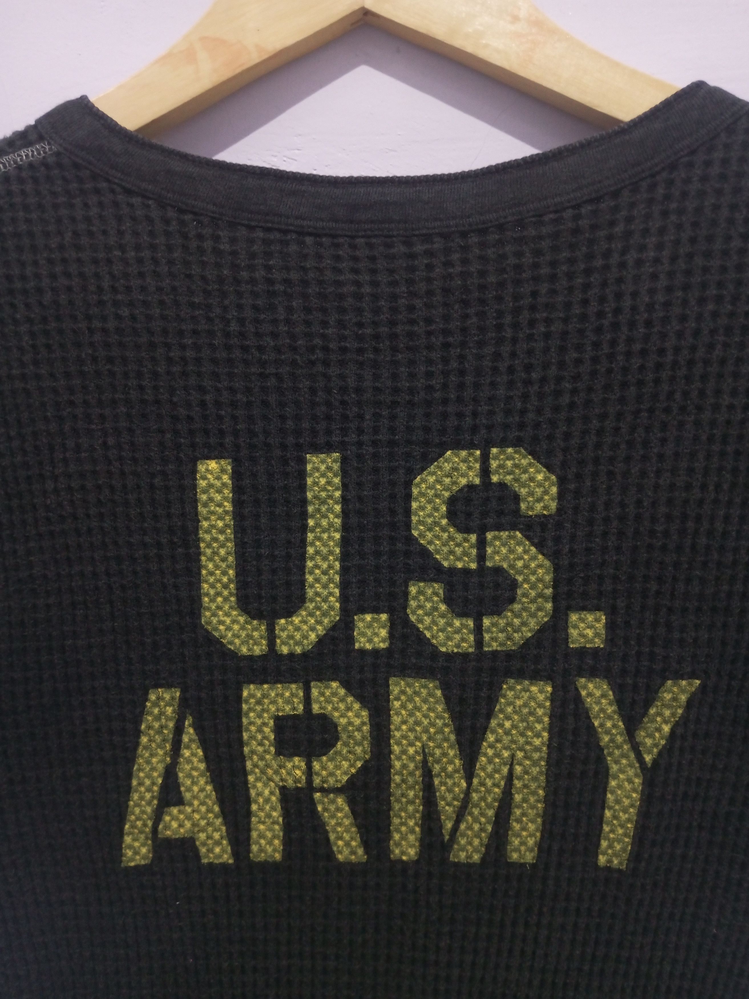 Alpha Industries Vintage Alpha industries waffle us army shirt Size M / US 6-8 / IT 42-44 - 3 Thumbnail