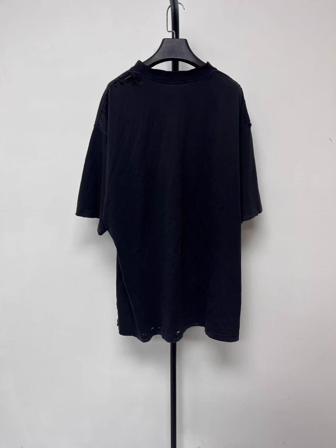 Balenciaga Balenciaga logo unisex black short-sleeve Tee L Size US L / EU 52-54 / 3 - 2 Thumbnail