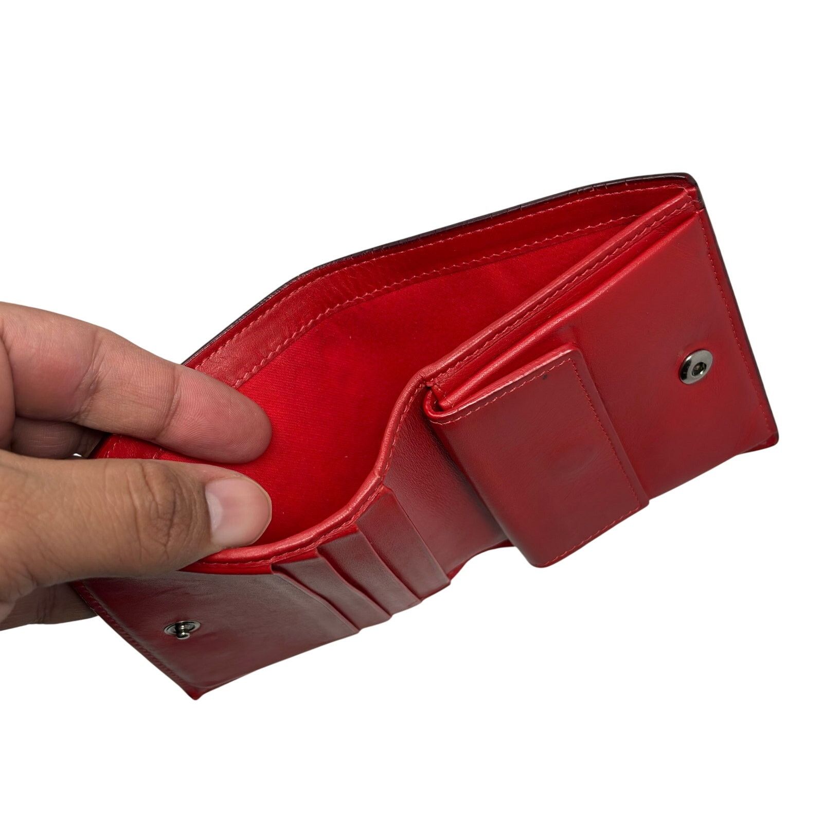 Christian Louboutin Christian Louboutin ‘Paros’ Spike Wallet Size ONE SIZE - 12 Thumbnail