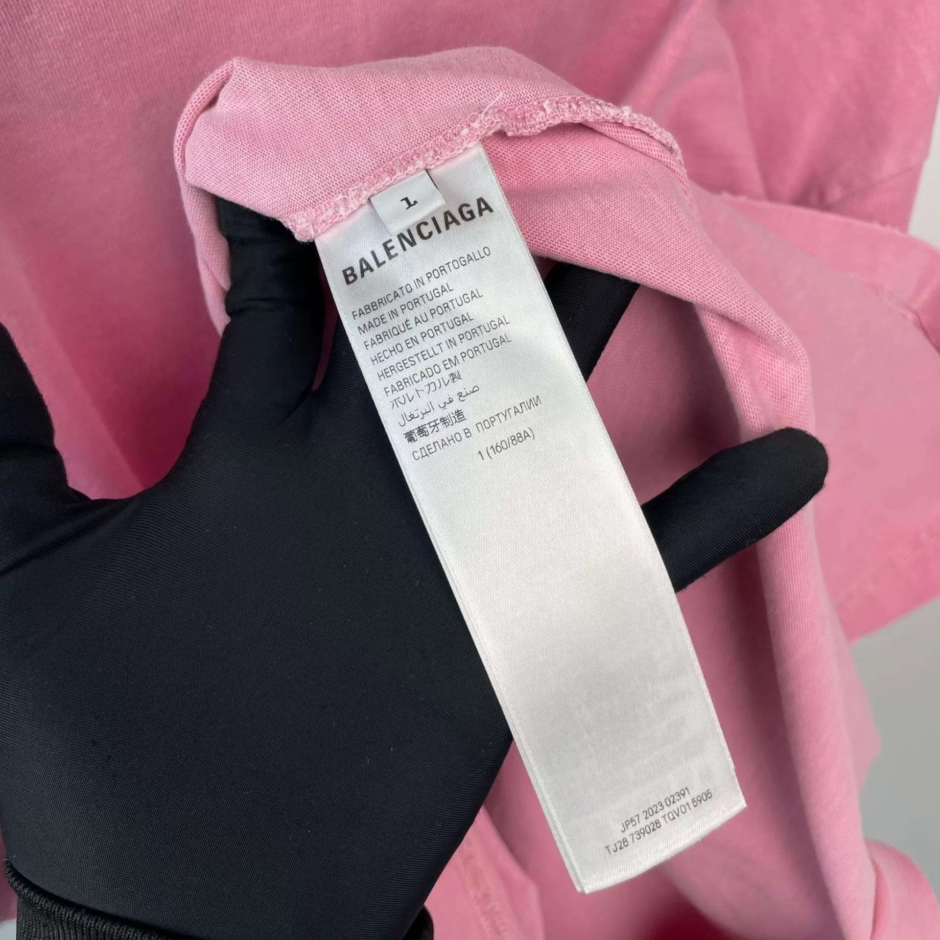 Balenciaga Balenciaga Pink 1 95New T-shirt 160 Size S / US 4 / IT 40 - 6 Thumbnail