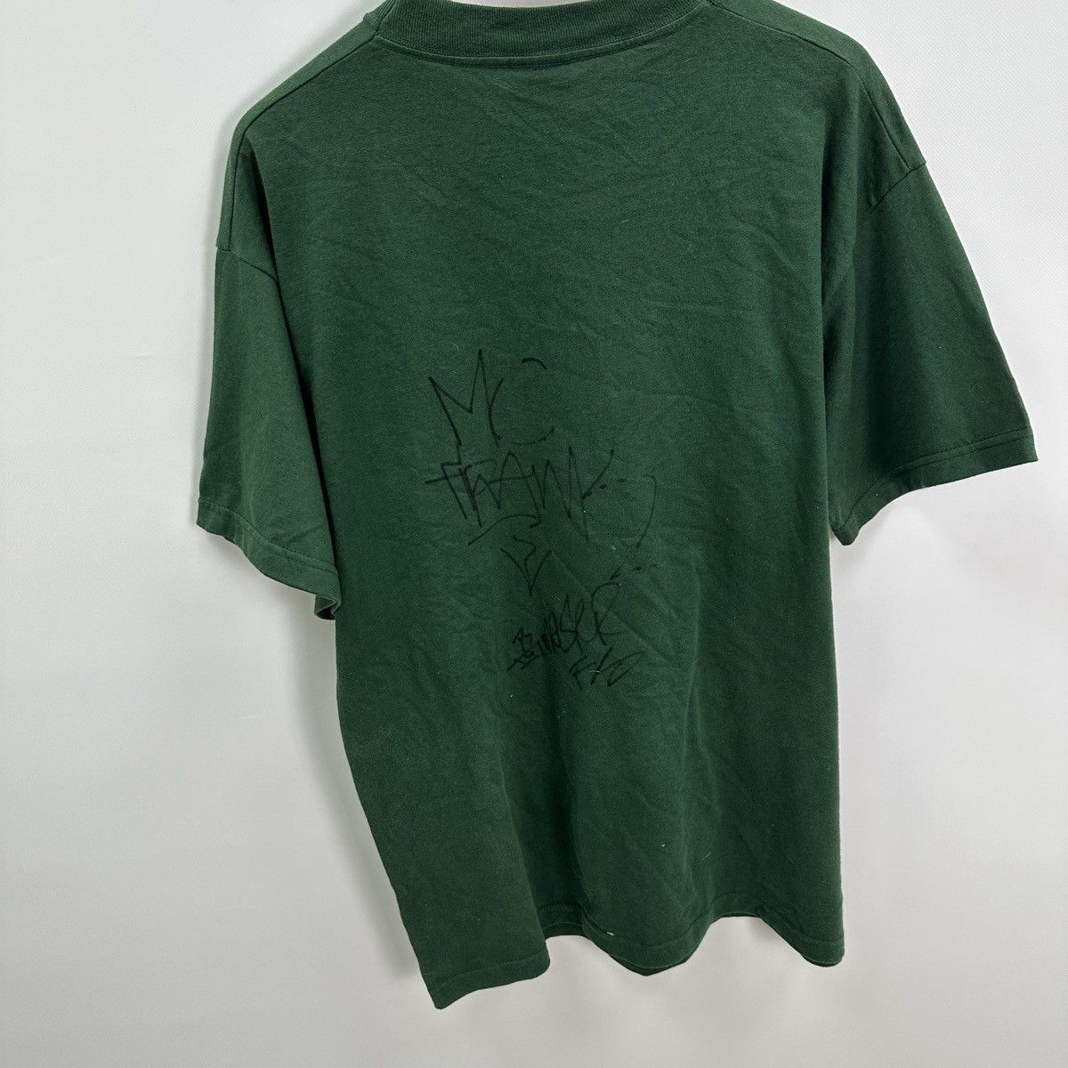 Band Tees vintage 90s Fettes Brot Indie rock signed tee rare Britain Size US L / EU 52-54 / 3 - 11 Thumbnail