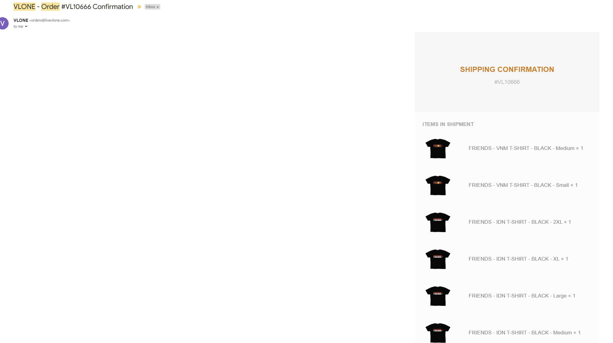 Vlone Vlone Friends Indonesia Tee Medium Size US M / EU 48-50 / 2 - 7 Thumbnail