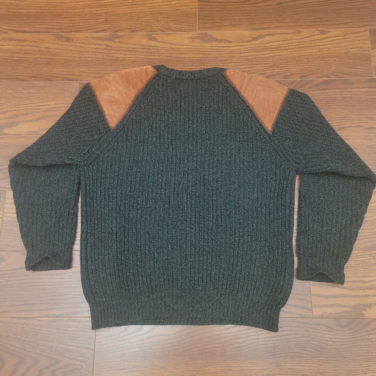 Woolrich Woolen Mills Vintage Woolrich Mens Sweater Green Large Wool Blend Patch Size US L / EU 52-54 / 3 - 6 Thumbnail