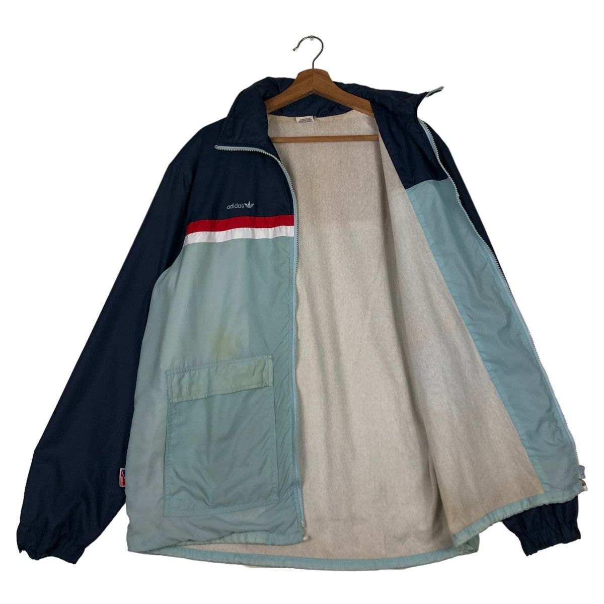 Adidas 🔥Vintage Adidas West Germany Running Jacket Colour Block Size US M / EU 48-50 / 2 - 10 Thumbnail