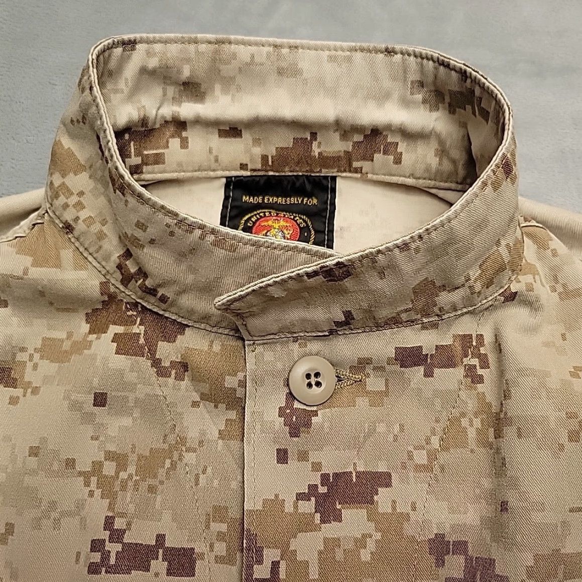 Vintage VTG USMC Combat Shirt Mens M Desert MARPAT Military Tactical Shirt Size US M / EU 48-50 / 2 - 5 Thumbnail