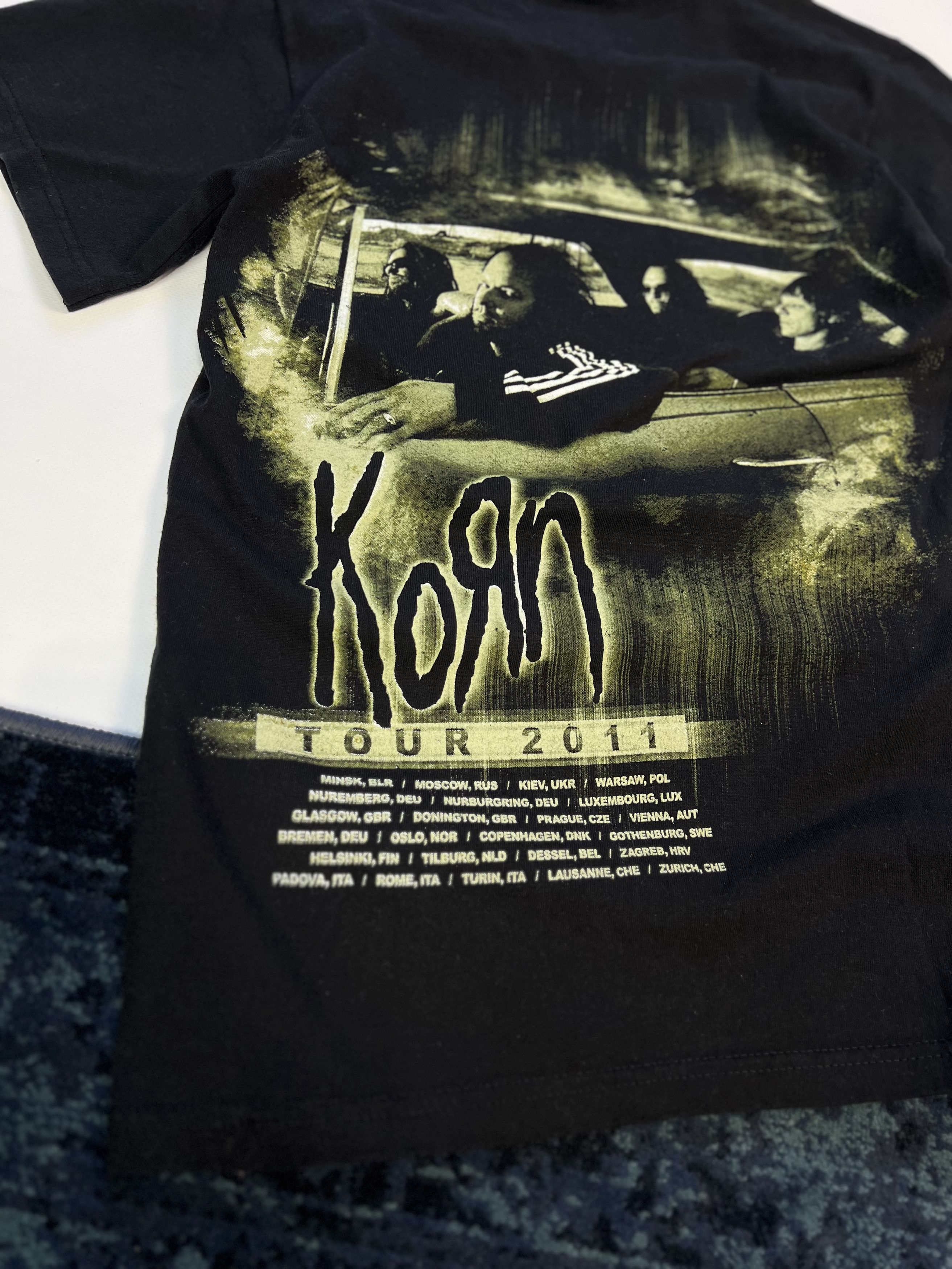 Other Korn 2011 merch rock tee vintage Size US S / EU 44-46 / 1 - 4 Thumbnail