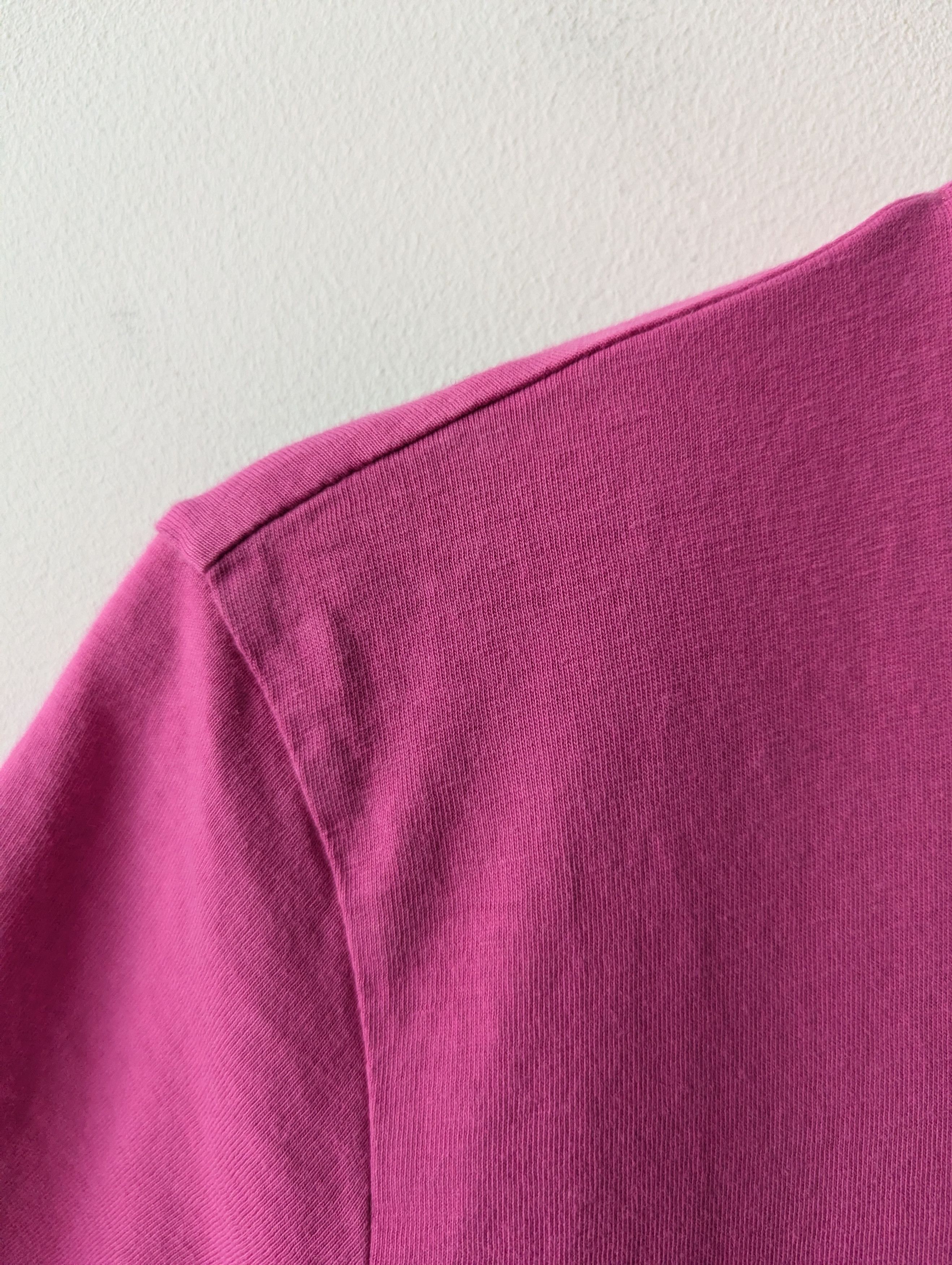 Diesel Diesel Pink Logo T-Shirt Y2K Basic S Size S / US 4 / IT 40 - 4 Thumbnail