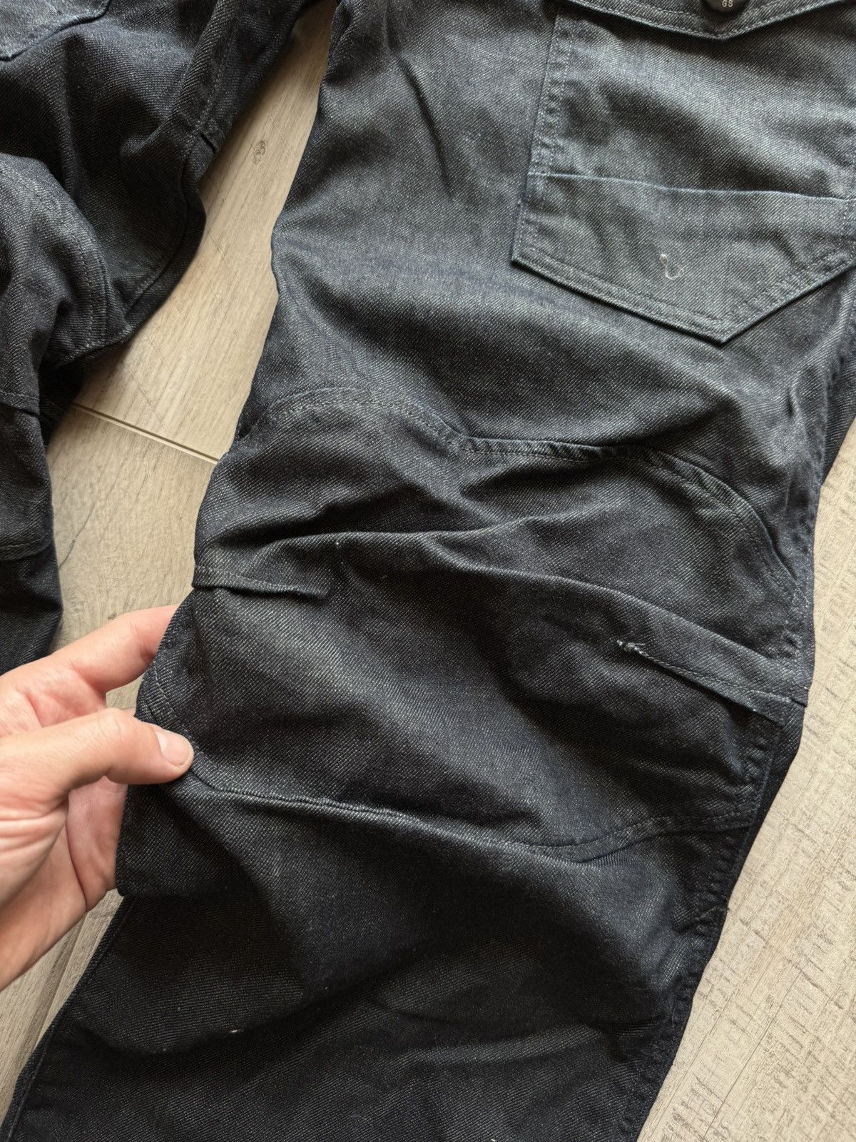 G-Star G Star Raw 3301 Avant Garde Y2K Italy Japan Punk Opium Jeans Size US 32 / EU 48 - 3 Thumbnail