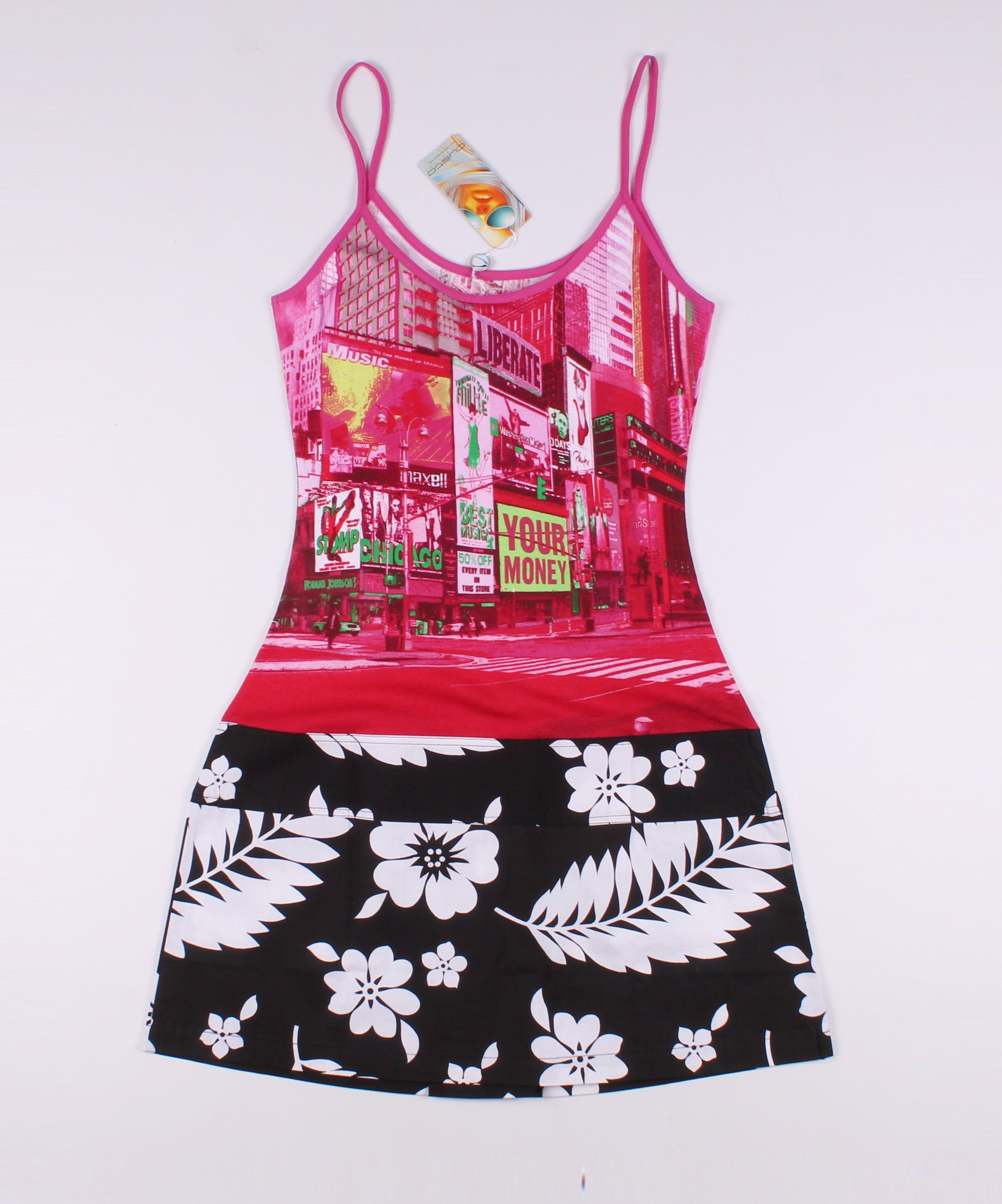 Custo Barcelona Custo Barcelona Y2K Graphic Print Mini Dress Size M / US 6-8 / IT 42-44 - 7 Thumbnail