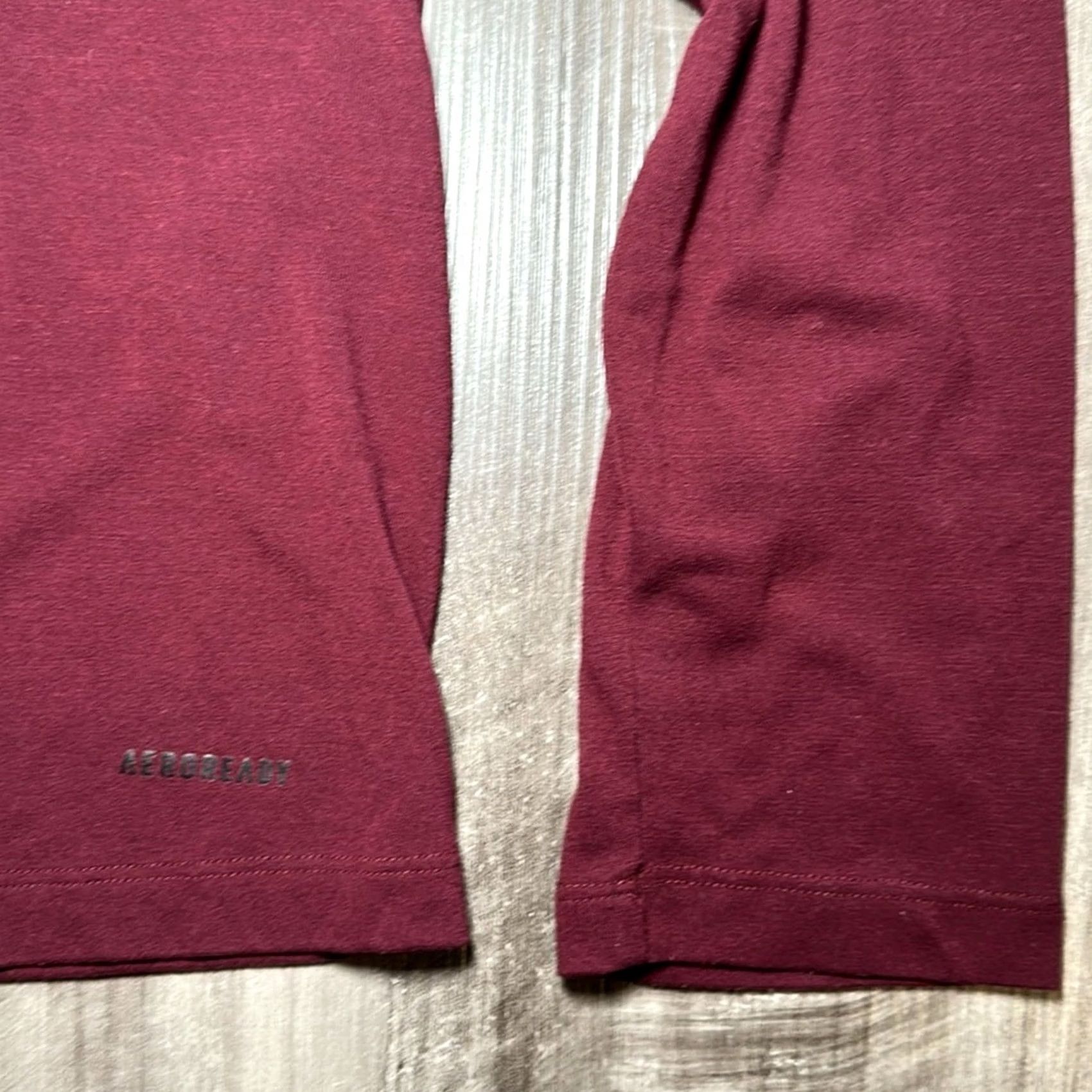 Adidas VINTAGE Mississippi State Bulldogs Adidas Performance Tee Hoodie XL Men Red/MS6267 Size US XL / EU 56 / 4 - 4 Thumbnail