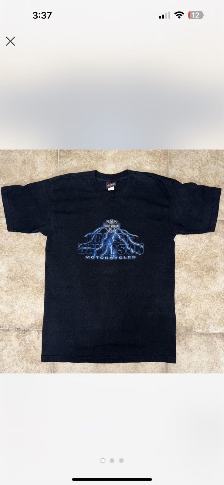 Harley Davidson Vintage Harley T shirt Dubai Size US M / EU 48-50 / 2 - 2 Thumbnail