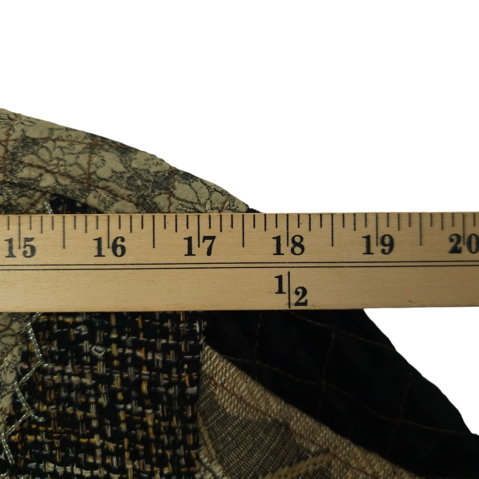 Other Yak Magik Jacket XL Floral Tapestry Patchwork Quilted Velvet Size XL / US 12-14 / IT 48-50 - 20 Thumbnail