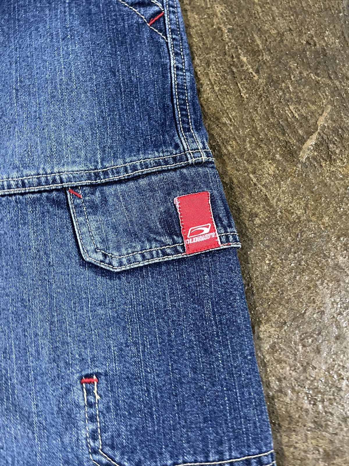 JNCO × Southpole × Vintage Crazy Vintage Y2K Old Navy Baggy Jorts Skater Cargo Shorts Size US 26 / EU 42 - 6 Thumbnail