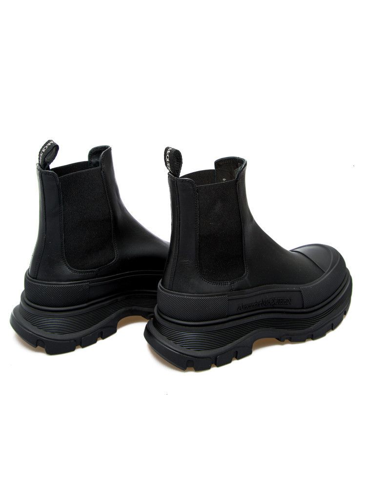Alexander McQueen o1y1024 Ankle Boots in Black Size US 12 / EU 45 - 3 Thumbnail