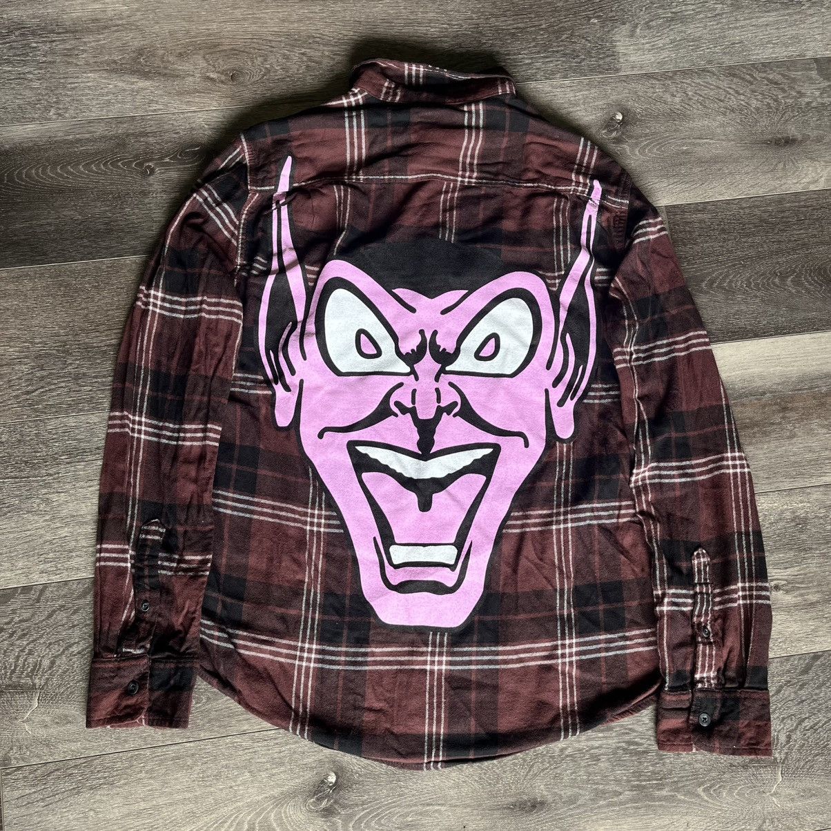 Asspizza Asspizza Babbitt Goblin Revived Logo Flannel Button Up Shirt Size US M / EU 48-50 / 2 - 1 Thumbnail
