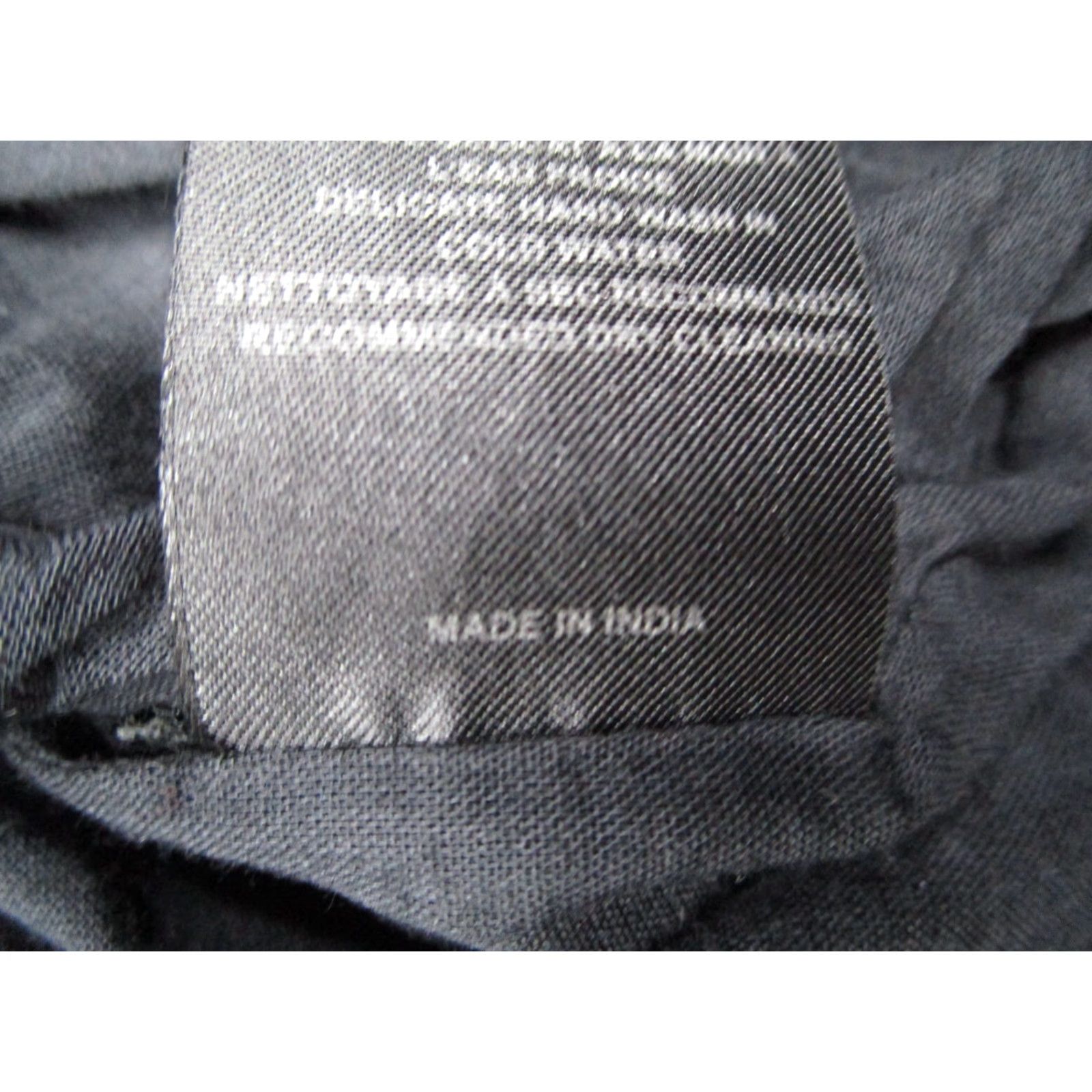 Isabel Marant Isabel Morant Etoile Dress Women 36 Black A Line 3/4 Sleeve Metallic Stripes Size XS / US 0-2 / IT 36-38 - 7 Thumbnail