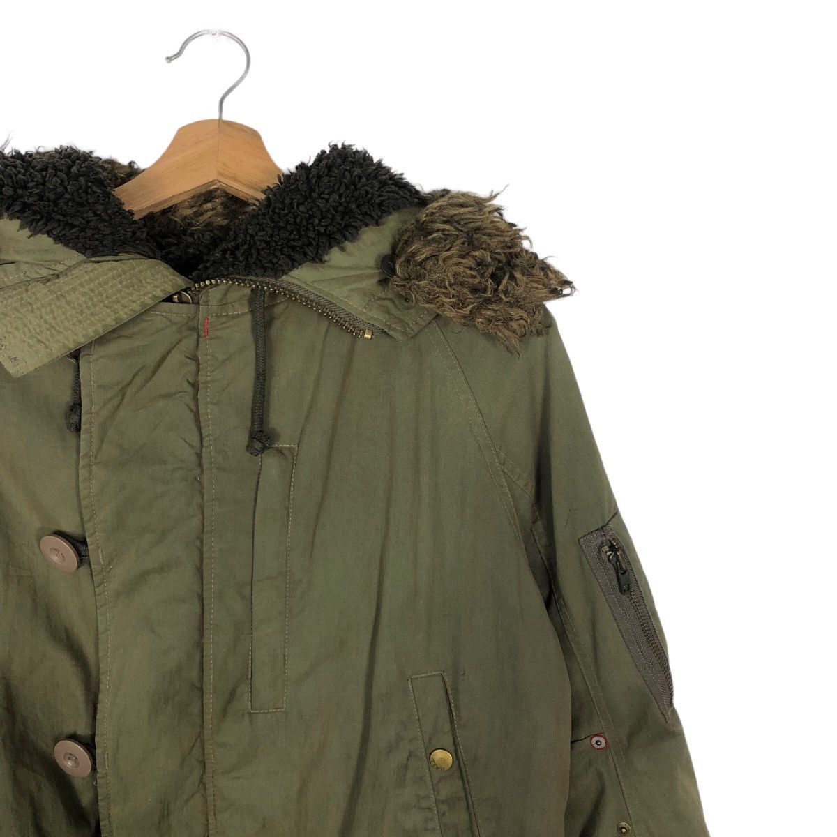 Japanese Brand 🔥90s Vintage Bomber Jacket Ball Mink Fur Hoodie IsseyMiyake Size US M / EU 48-50 / 2 - 5 Thumbnail