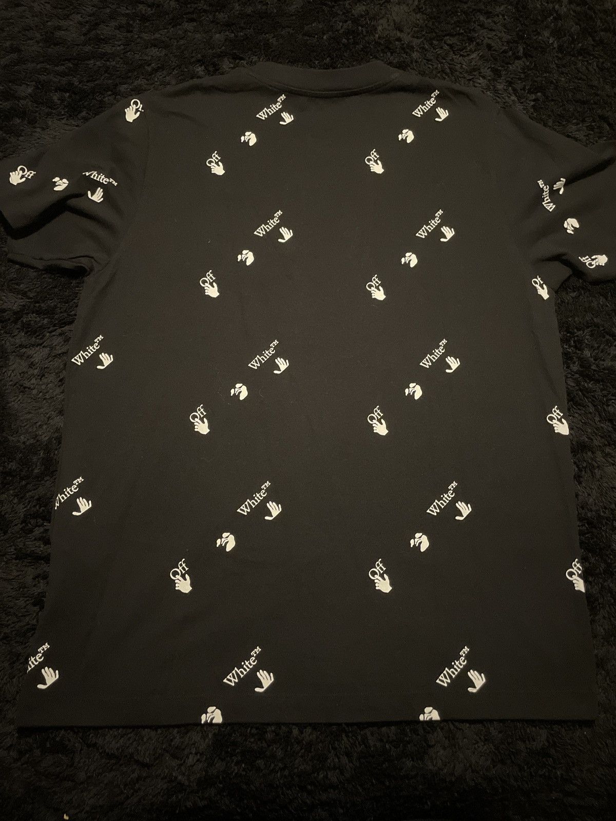 Off-White Off-White All Over Logo Tee Size US XL / EU 56 / 4 - 2 Thumbnail
