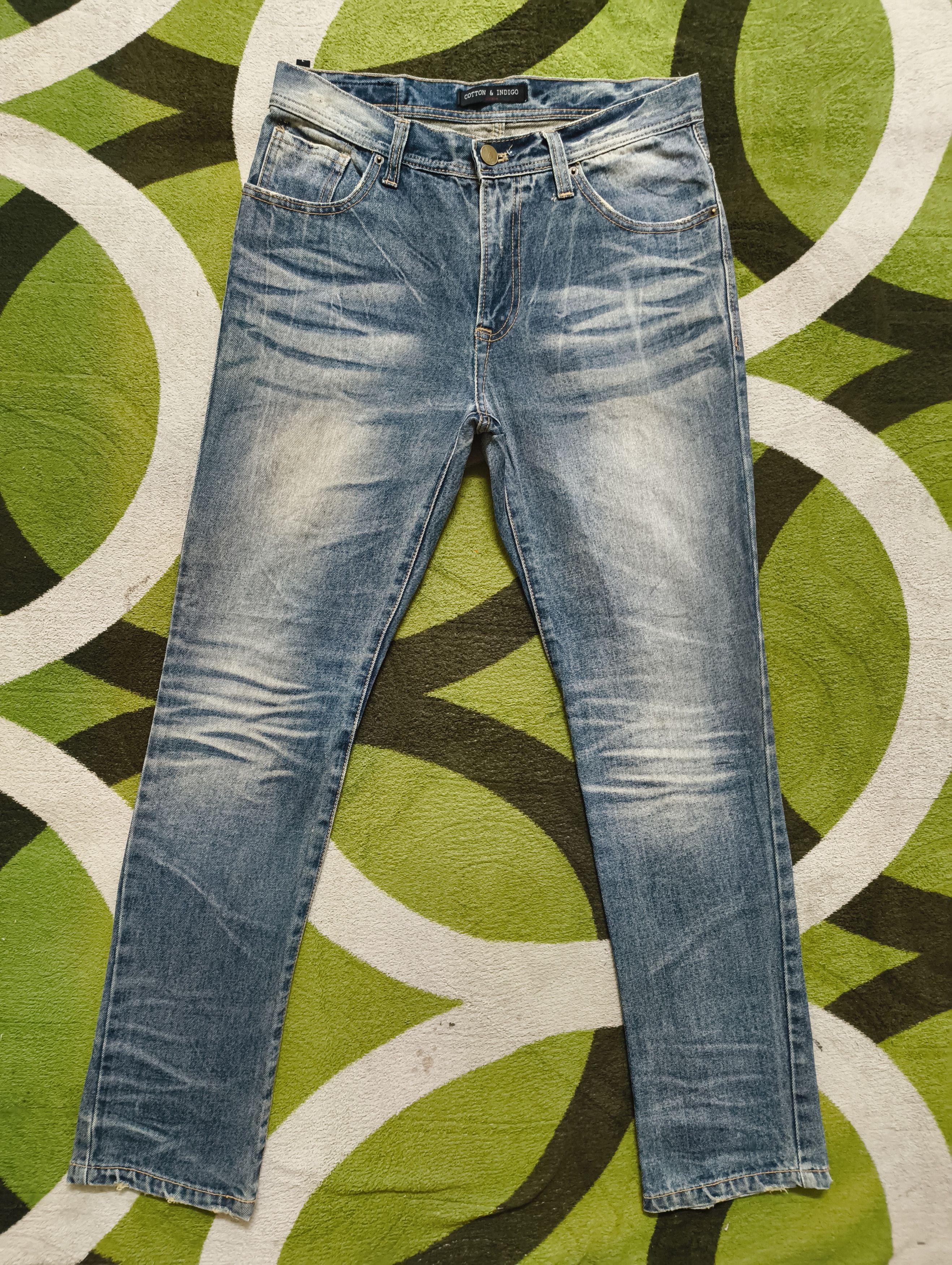 Japanese Brand × Undercover UNDERCOVER X CUSTOM DENIM JUN TAKAHASHI DUMI JEANS Size US 33 - 12 Thumbnail