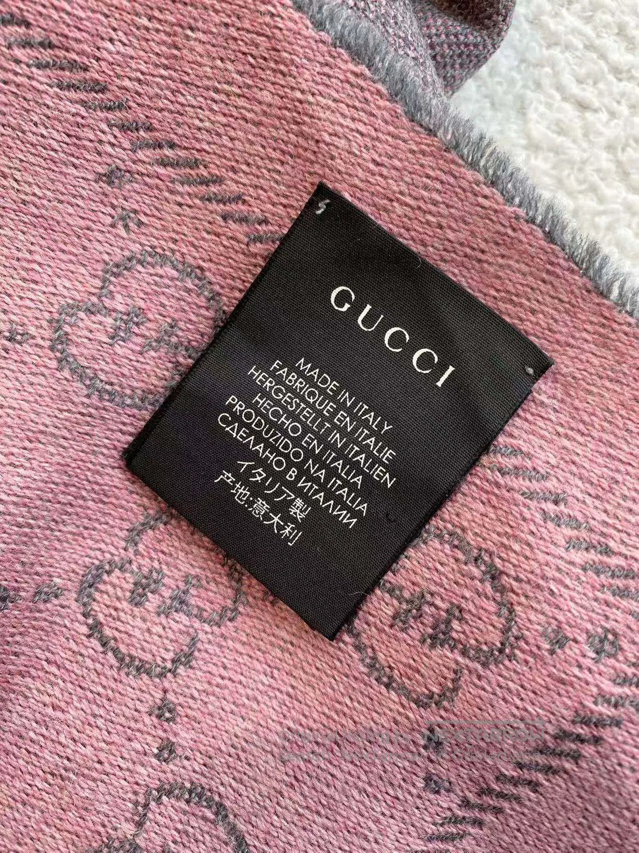 Gucci Guicci The old flower is full of tassel scarves| Size ONE SIZE - 5 Thumbnail