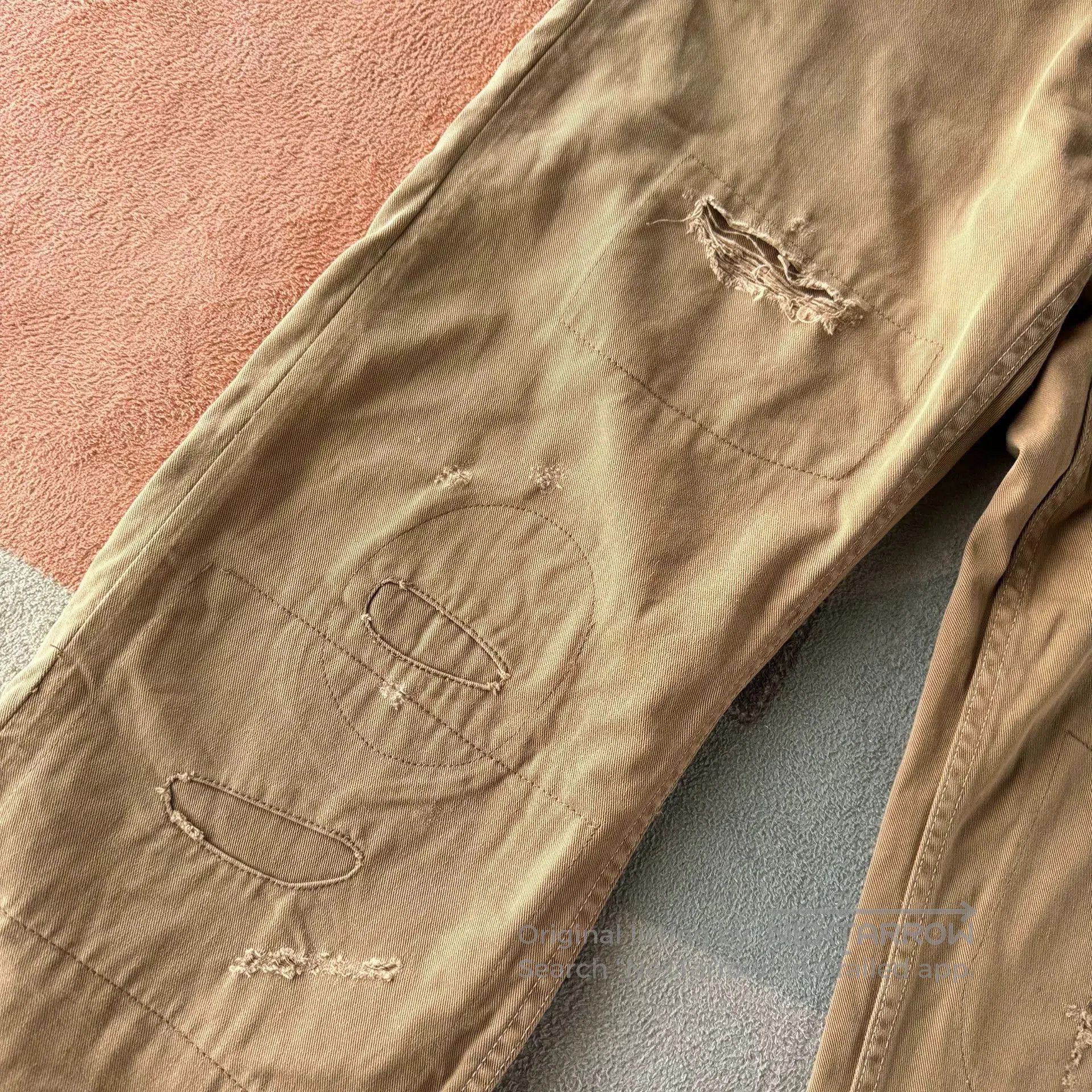 RRL Ralph Lauren RRL Ralph Lauren Double RL Distressed Casual Pants. Size US 31 - 3 Thumbnail