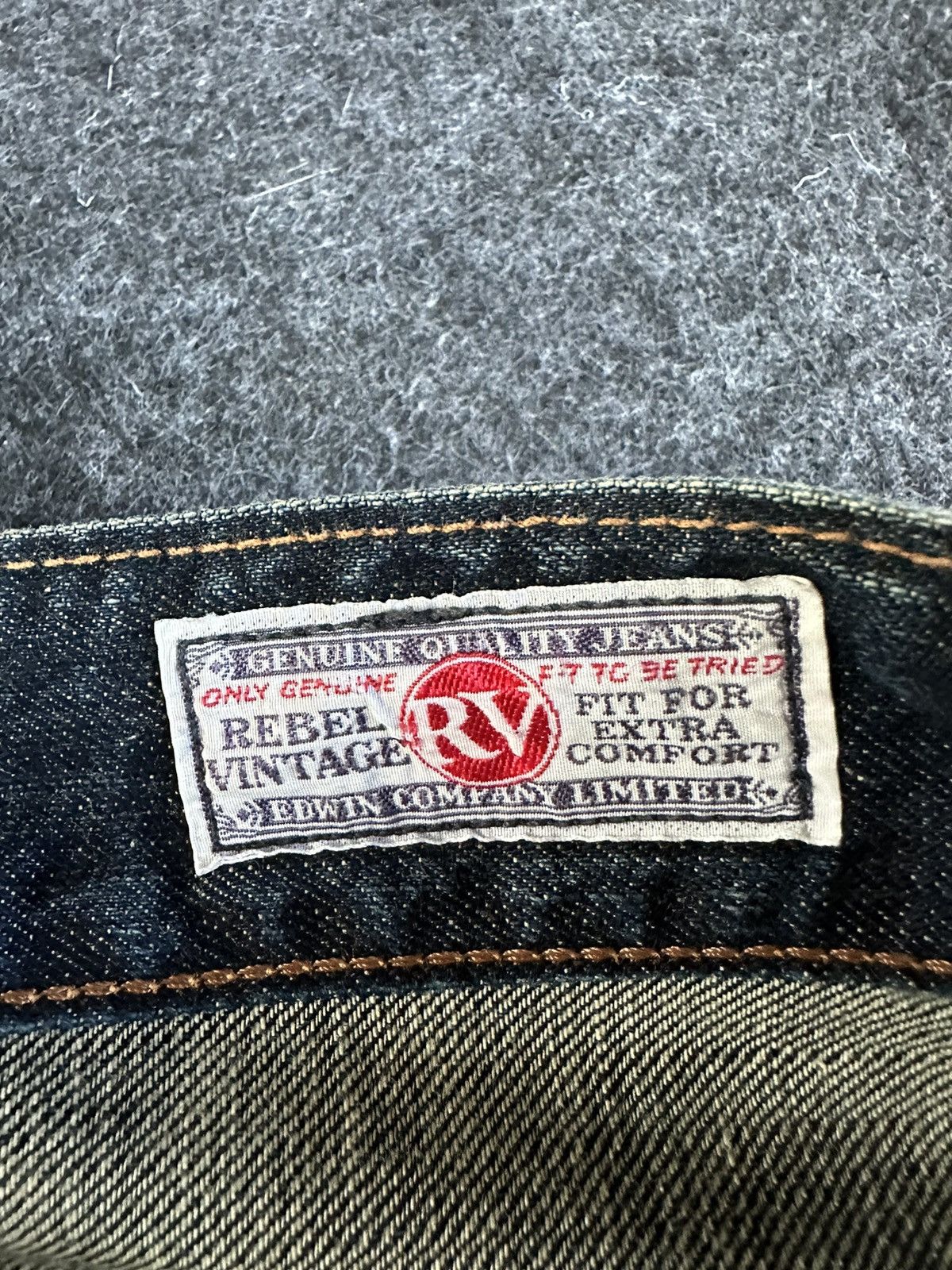 Edwin Edwin Rebel Limited Flare Vintage Denim 32x32 D366 Size US 32 / EU 48 - 15 Thumbnail