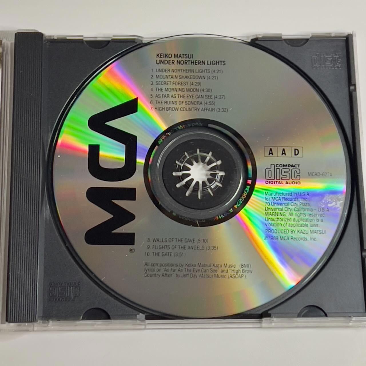 Designer Keiko Matsui Under Northern Lights CD 1989 CIB Rare Size ONE SIZE - 5 Thumbnail