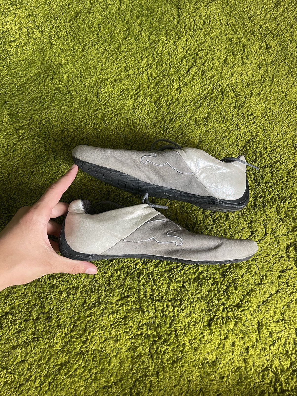 Designer × Puma × Vintage Puma 2000s vintage real suede leather Y2K sneakers Size US 7.5 / EU 40-41 - 6 Thumbnail